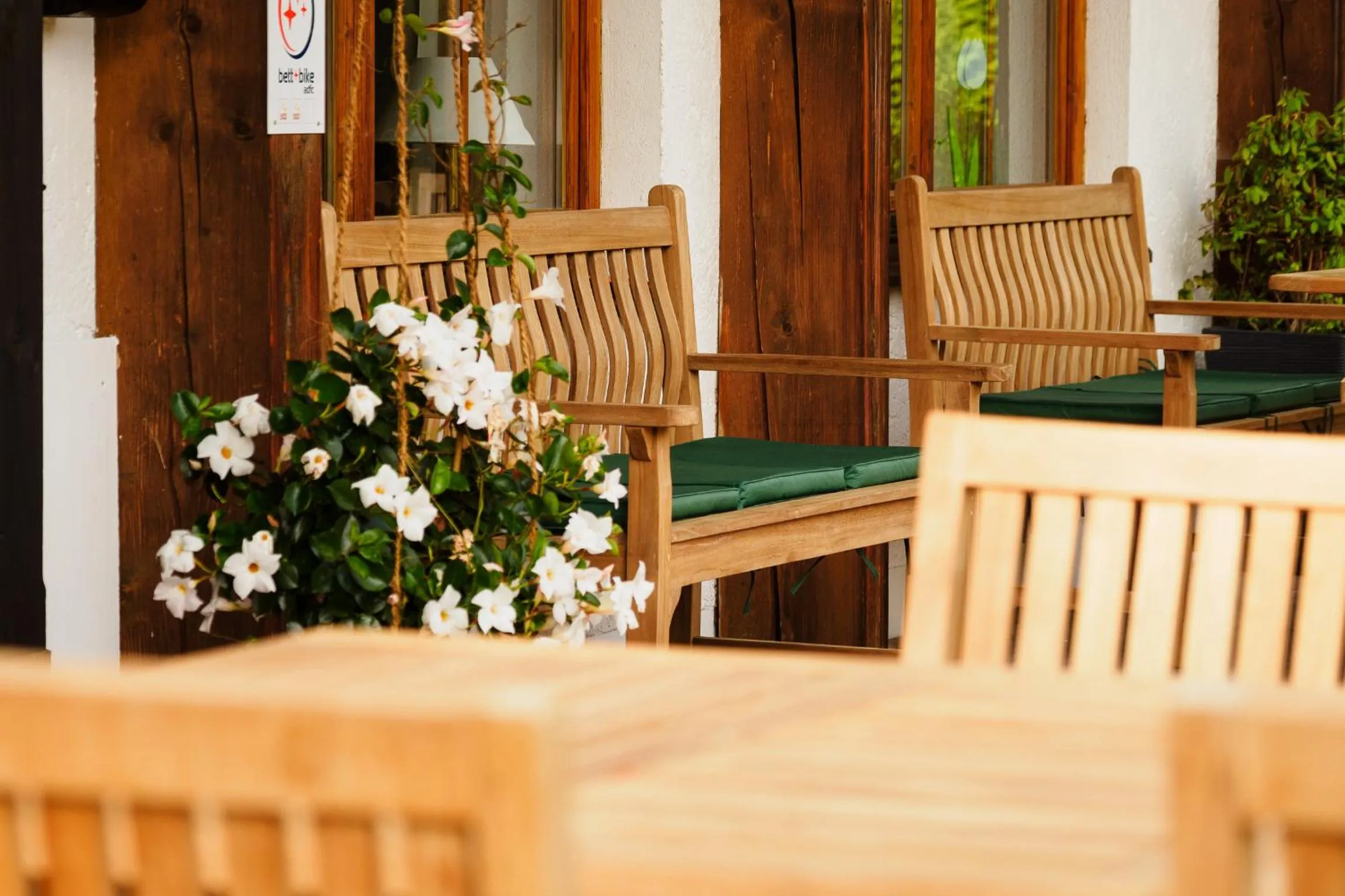 Balcony/Terrace in Alpenhotel Sonneck - mit Bergbahnticket