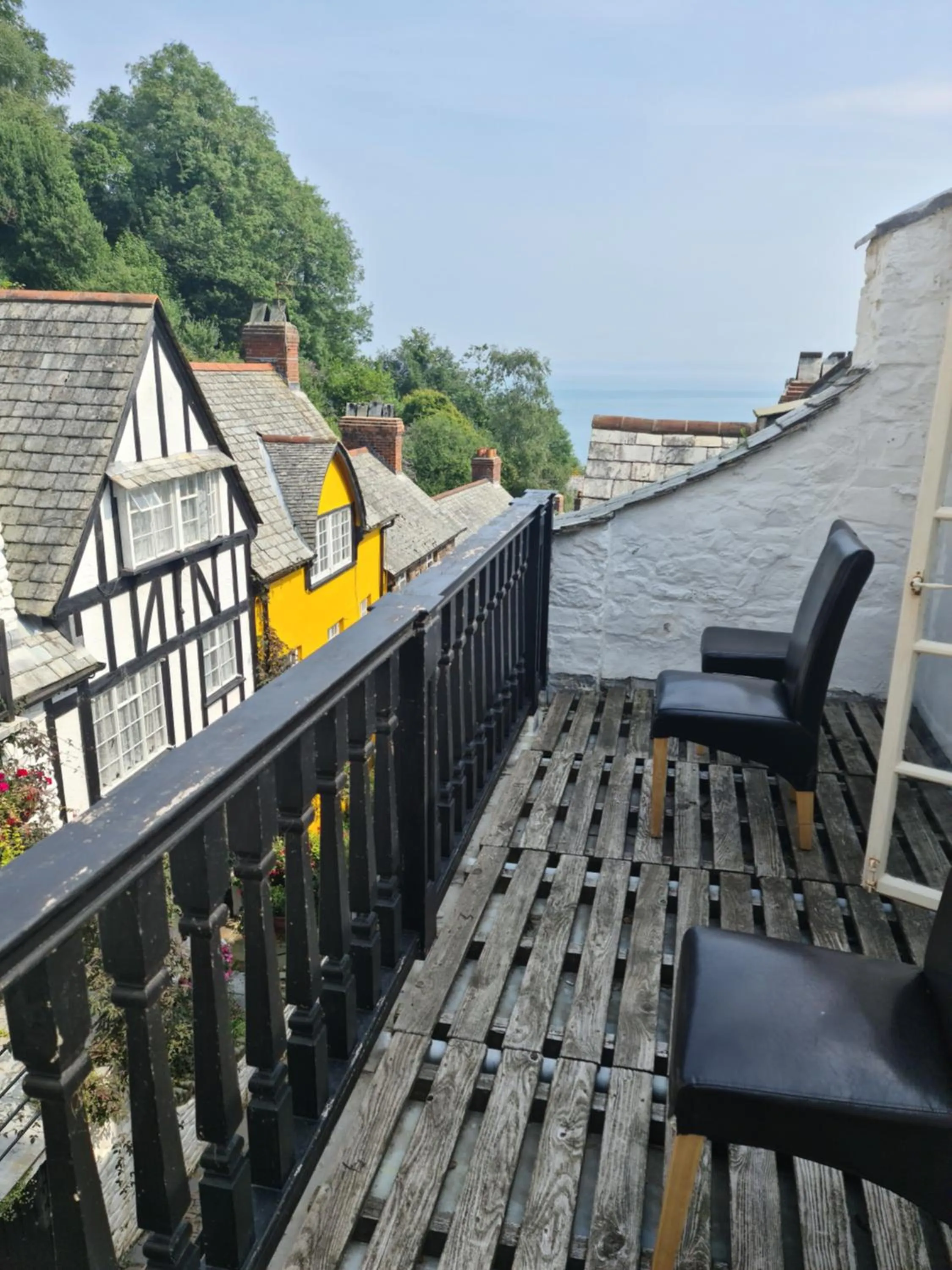 Balcony/Terrace in The New Inn Clovelly