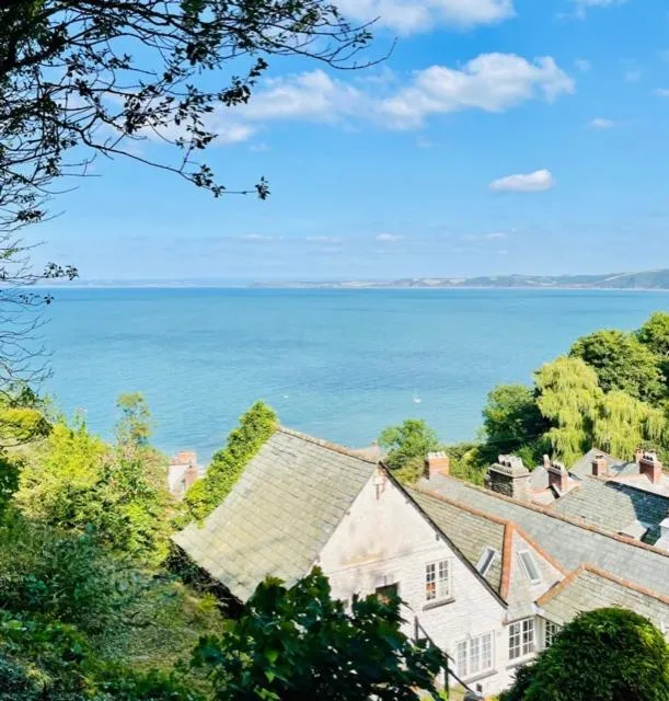 Sea view in The New Inn Clovelly