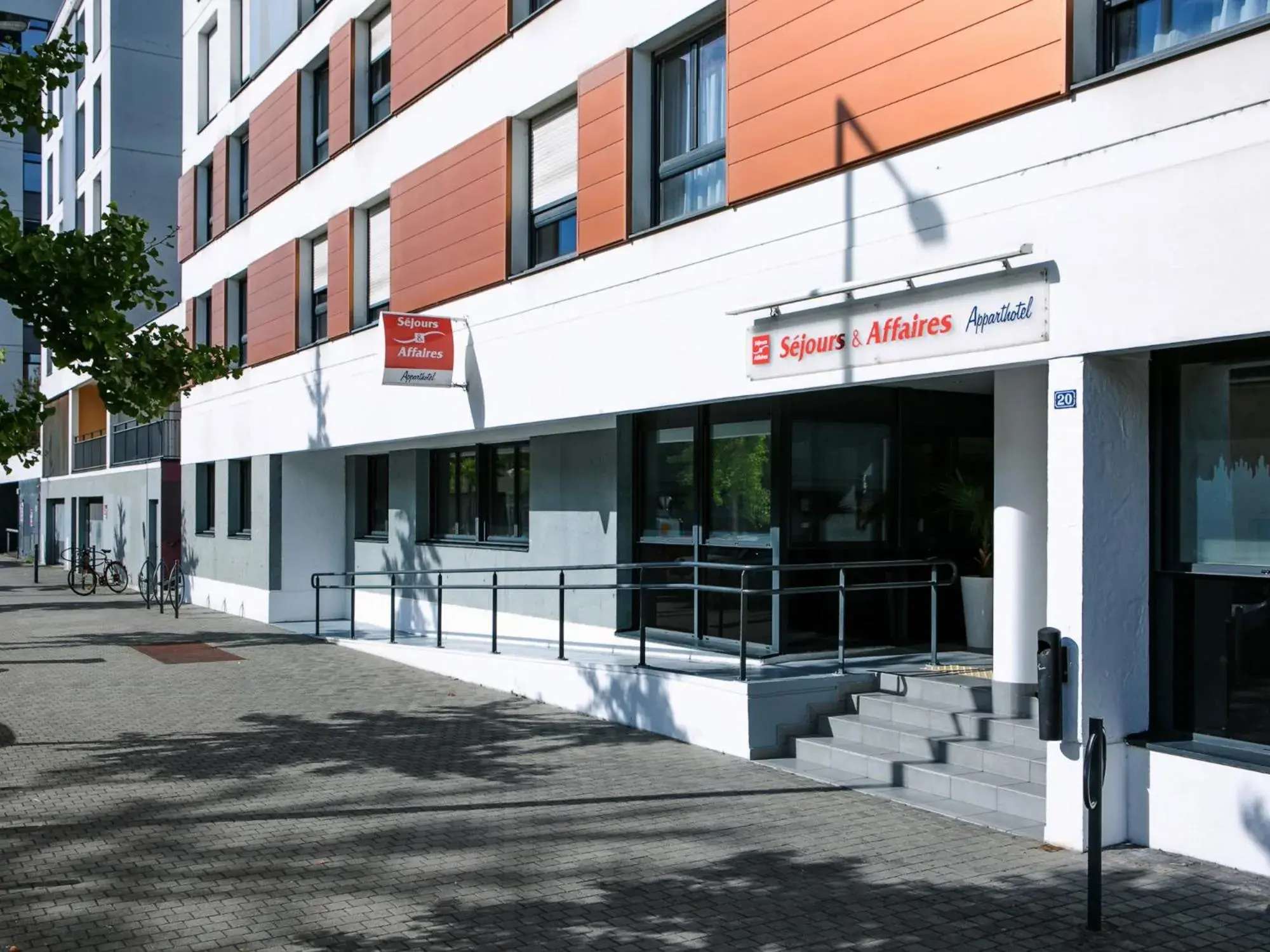 Facade/entrance in Séjours & Affaires Angers Atrium Facade/entrance in Séjours & Affaires Angers Atrium