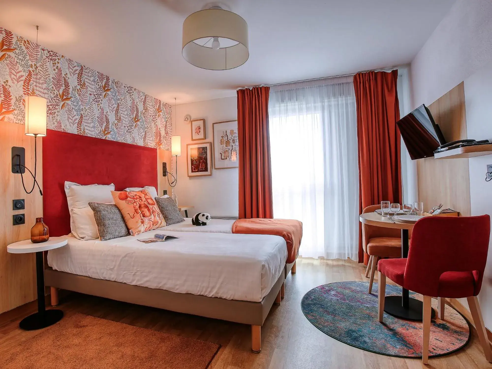 Photo of the whole room, Bed in Séjours & Affaires Angers Atrium Photo of the whole room, Bed in Séjours & Affaires Angers Atrium