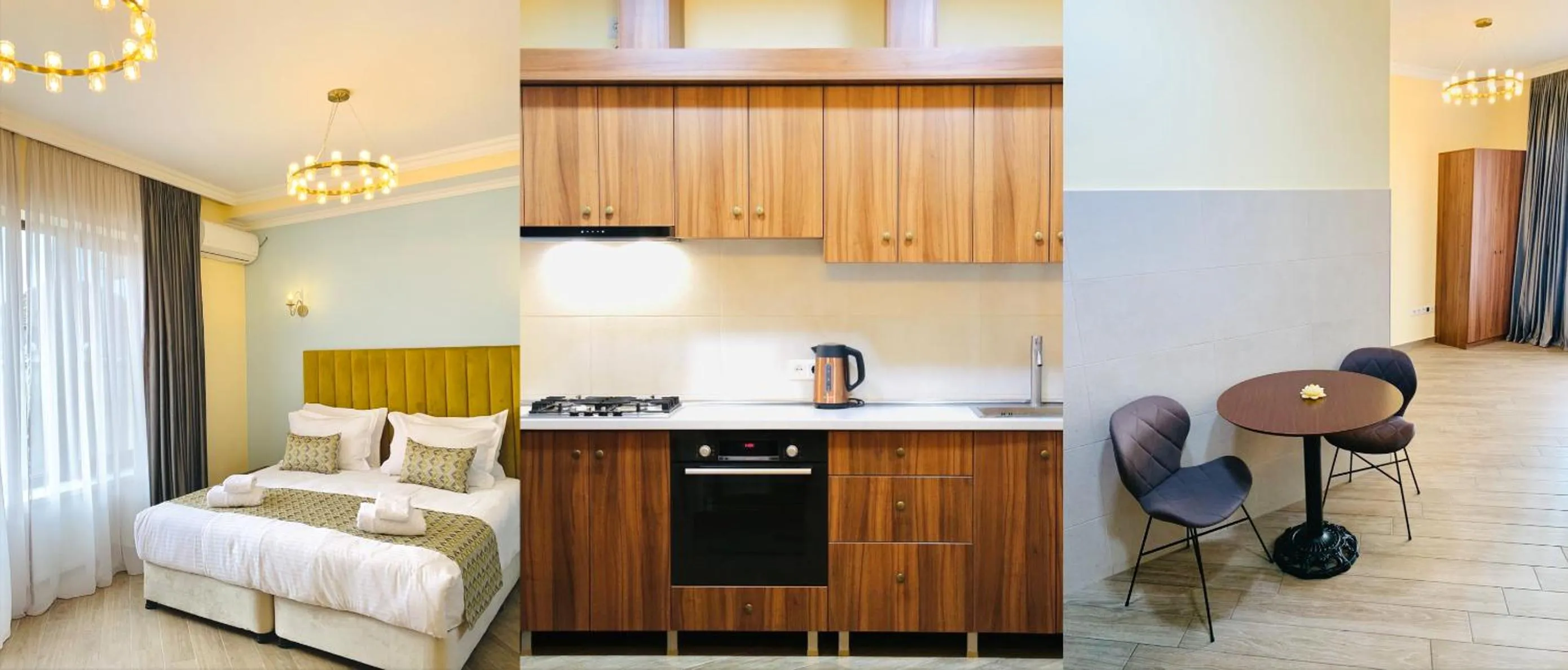 Bed in Phazisi Hotel