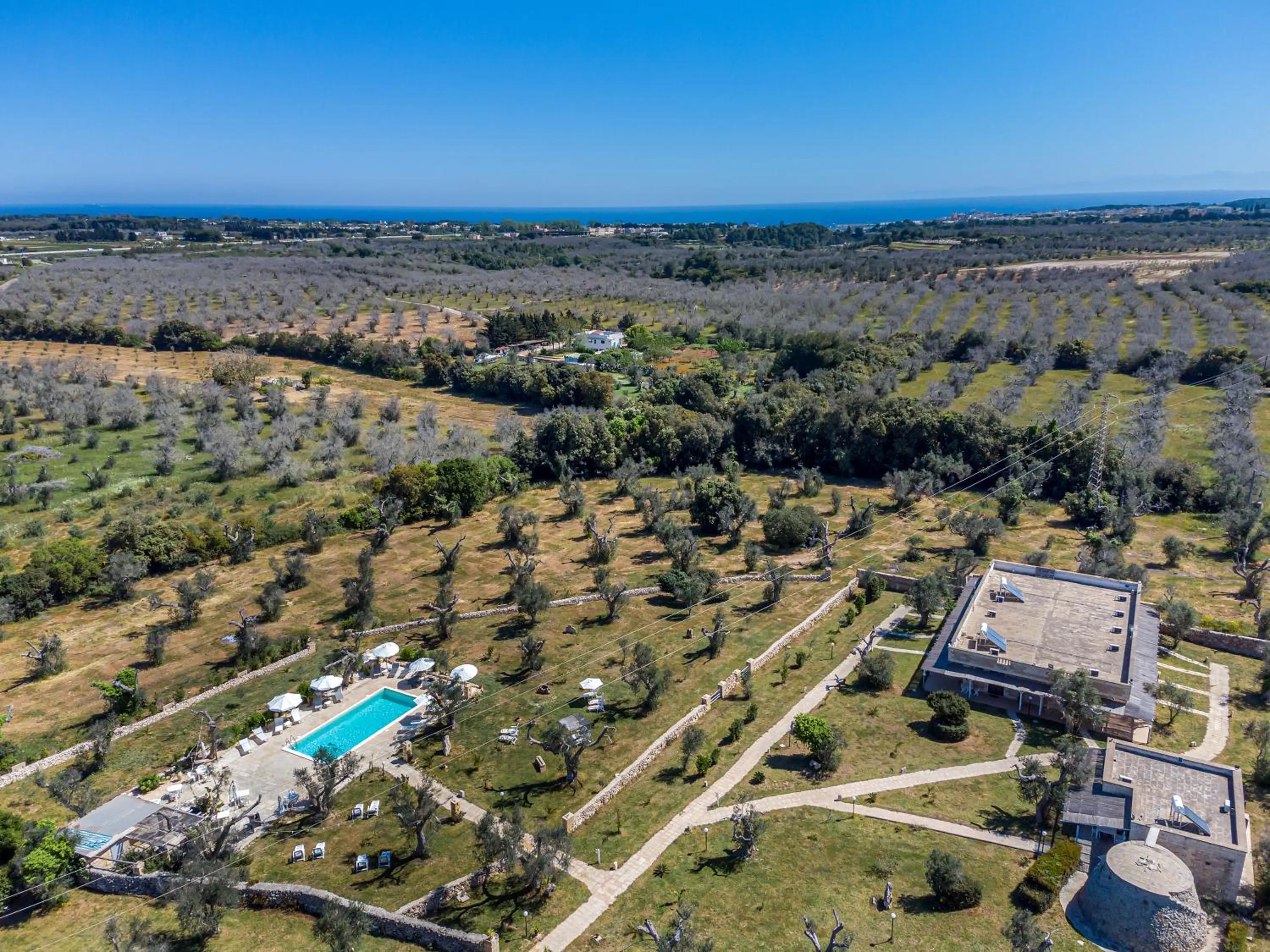 Bird's eye view in Tenuta San Lorenzo