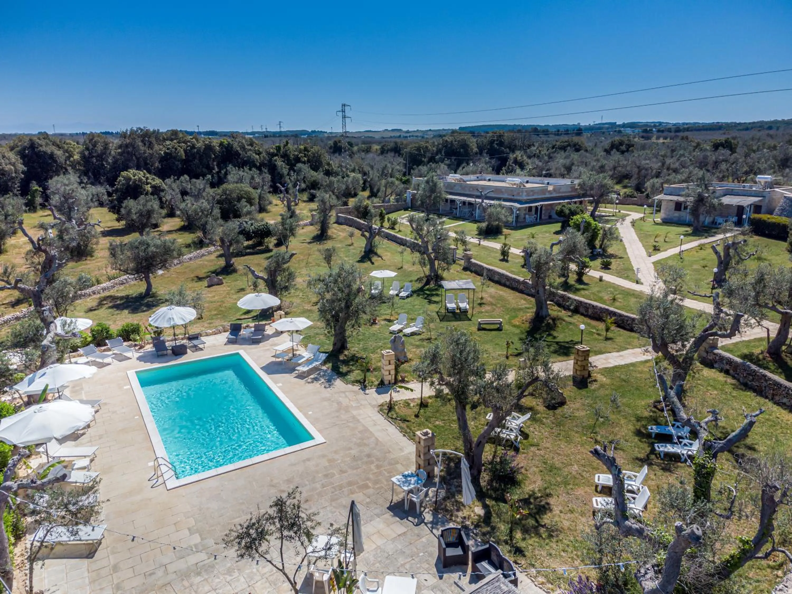 Bird's eye view in Tenuta San Lorenzo