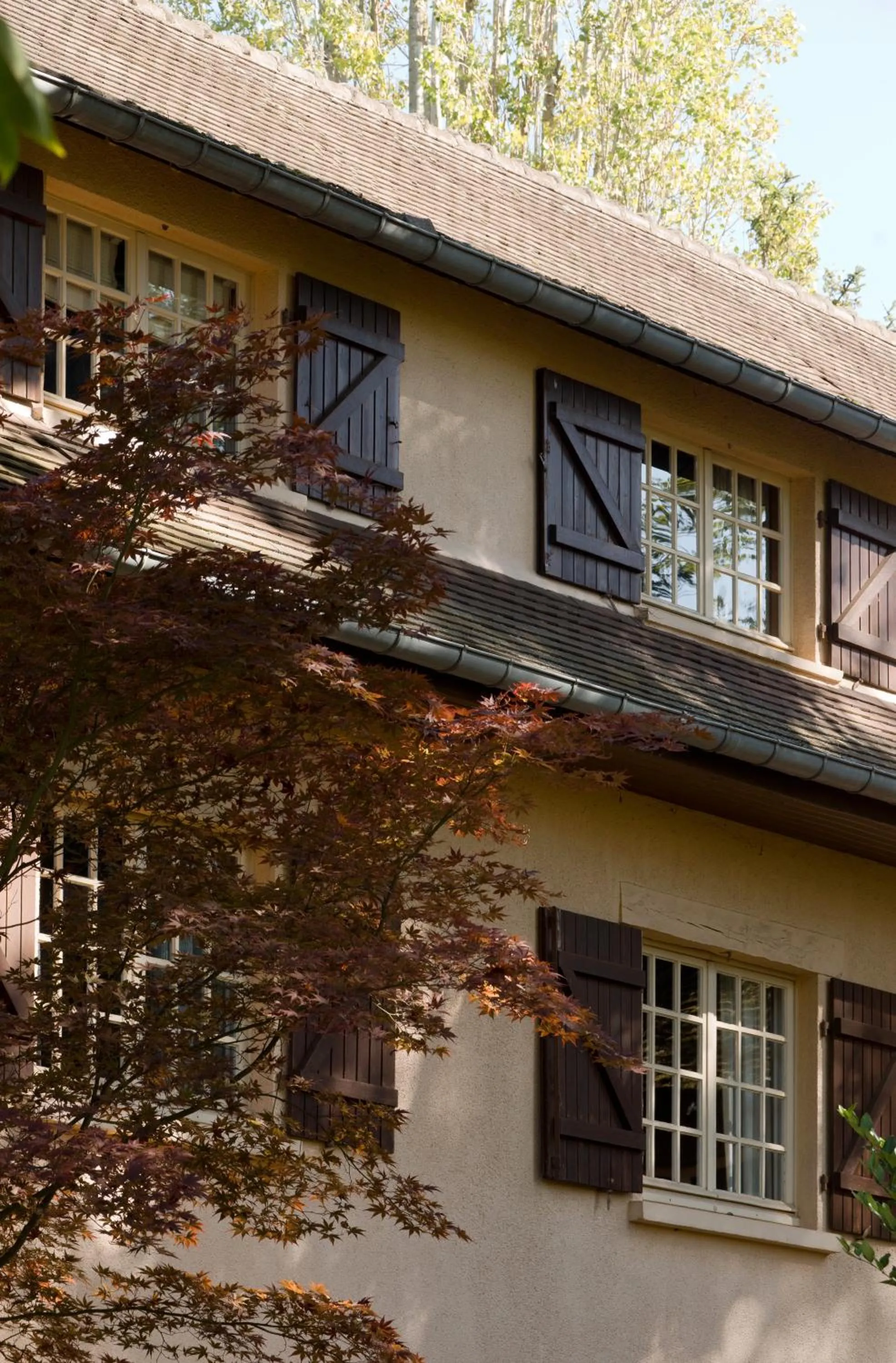 Property building in CAZAUDEHORE Hôtel Restaurant Gastronomique Terrasse et Jardins