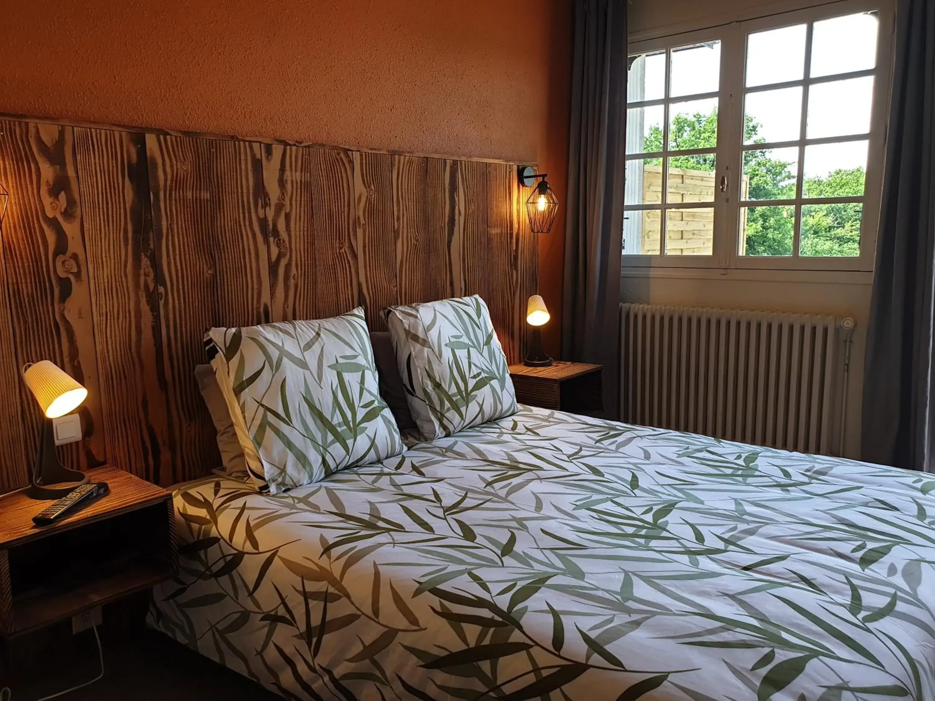 Double Room with Garden View in Auberge du Bois de l'étang - Motel les Tilleuls Double Room with Garden View in Auberge du Bois de l'étang - Motel les Tilleuls