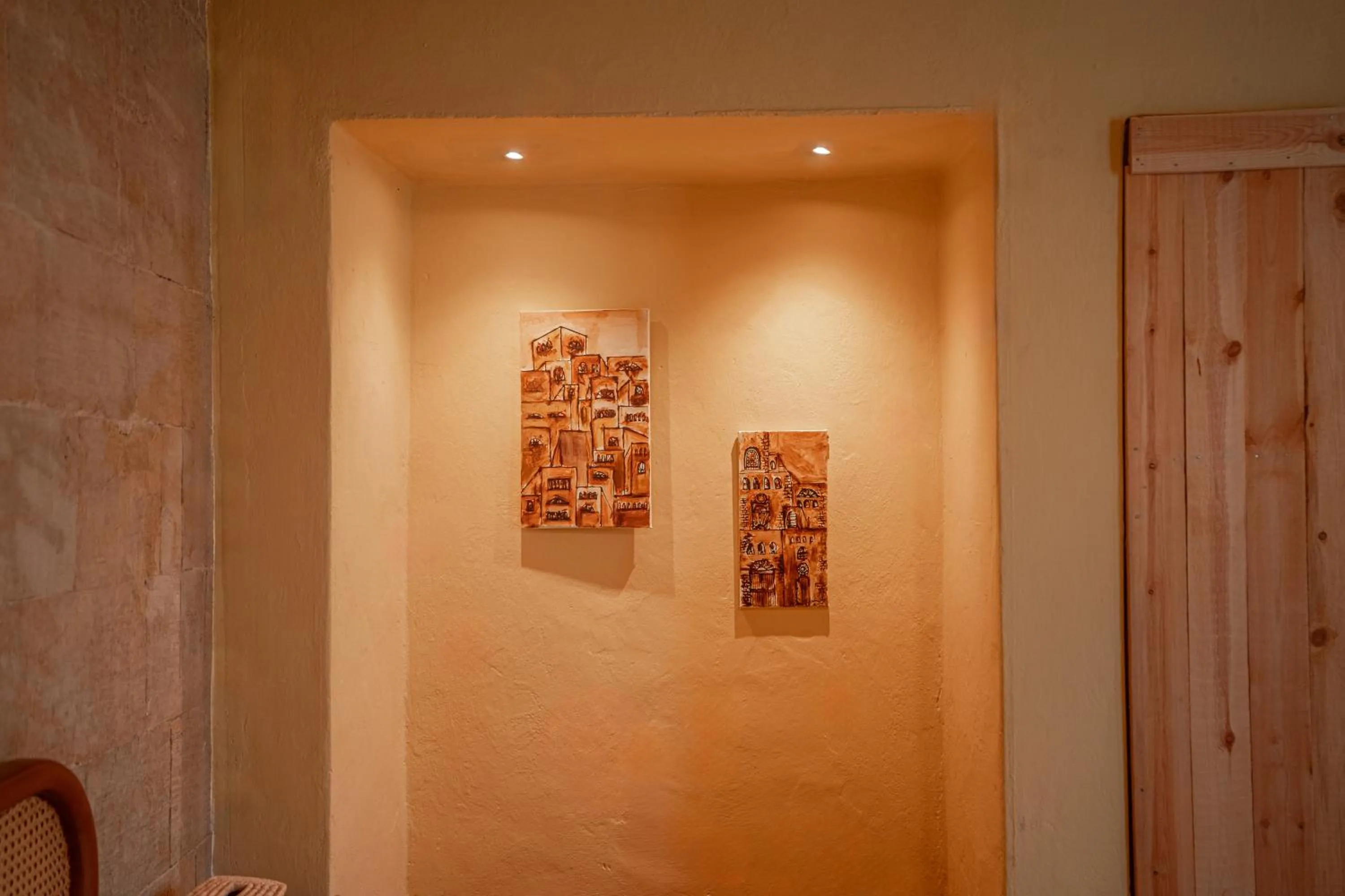 Decorative detail in Jordan Heritage Madhafa