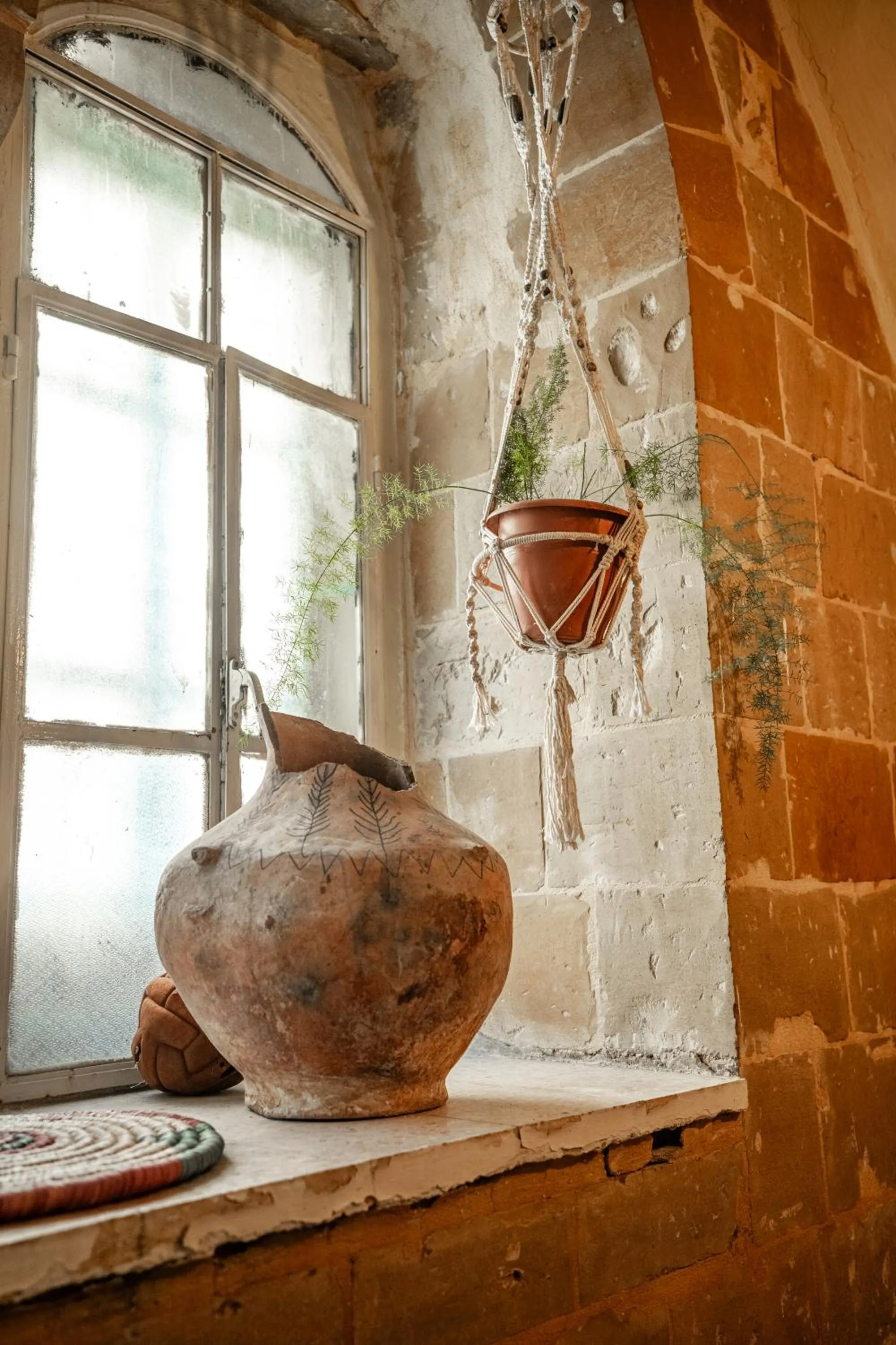 Decorative detail in Jordan Heritage Madhafa