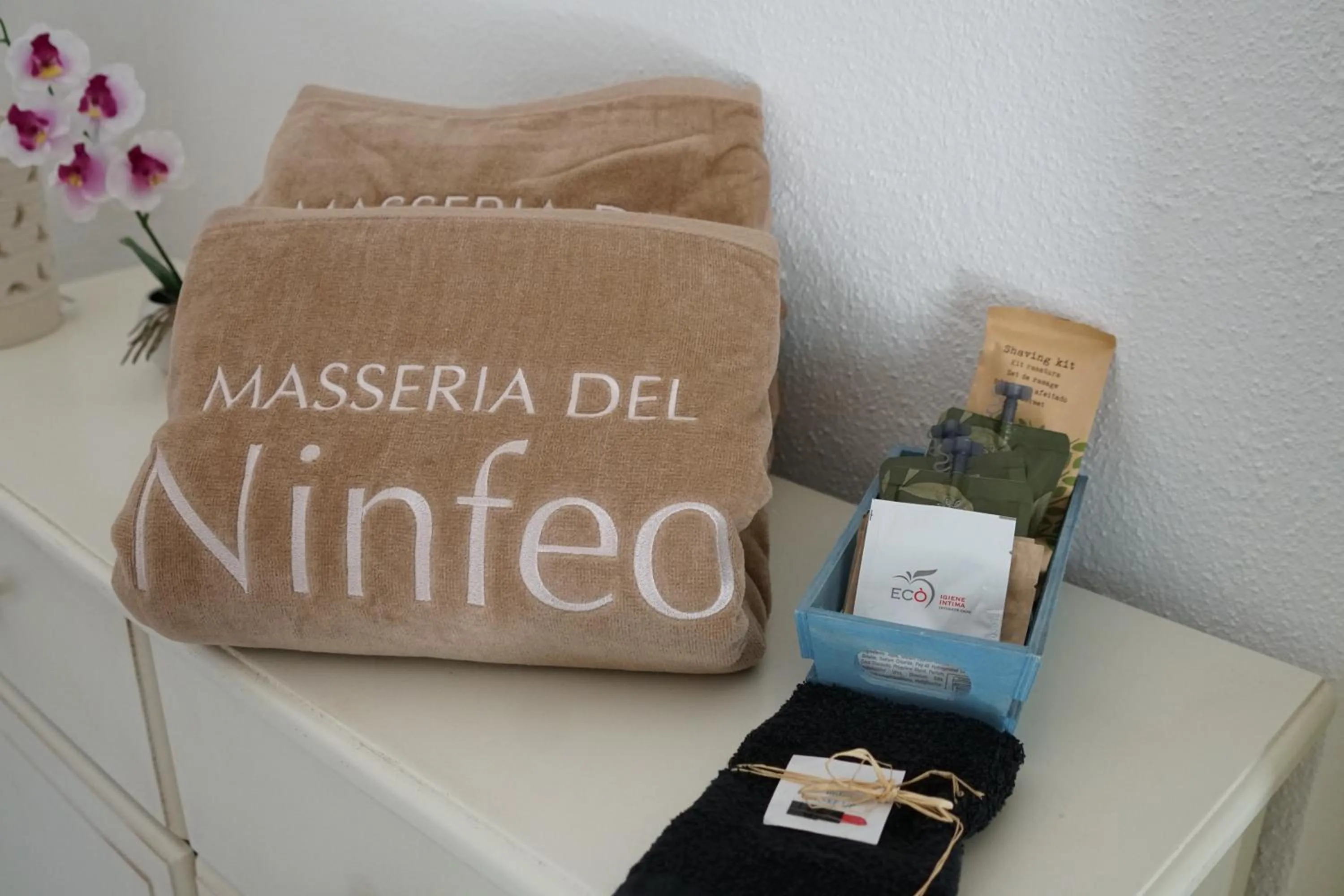 towels in Masseria del Ninfeo