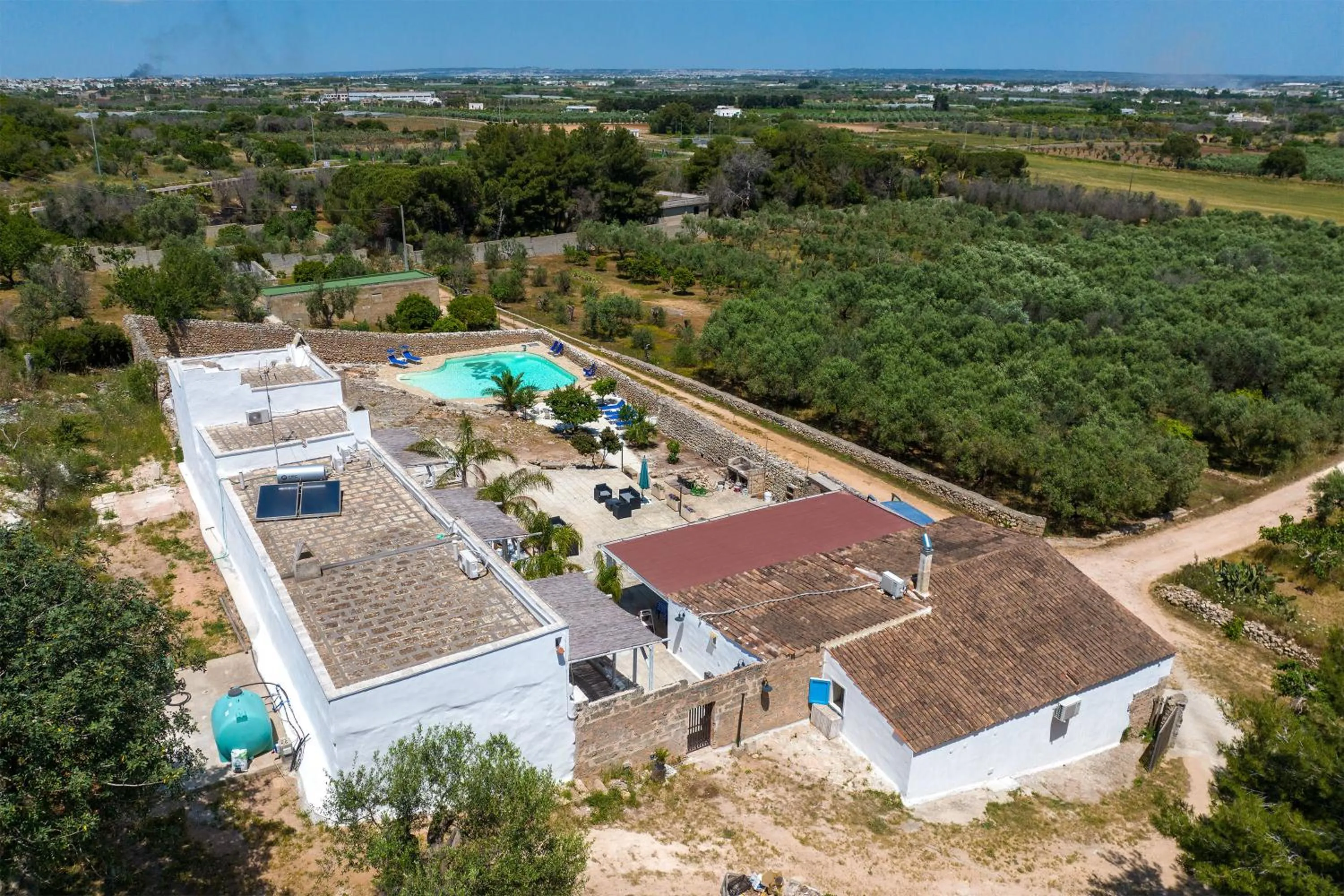 Bird's eye view in Masseria del Ninfeo