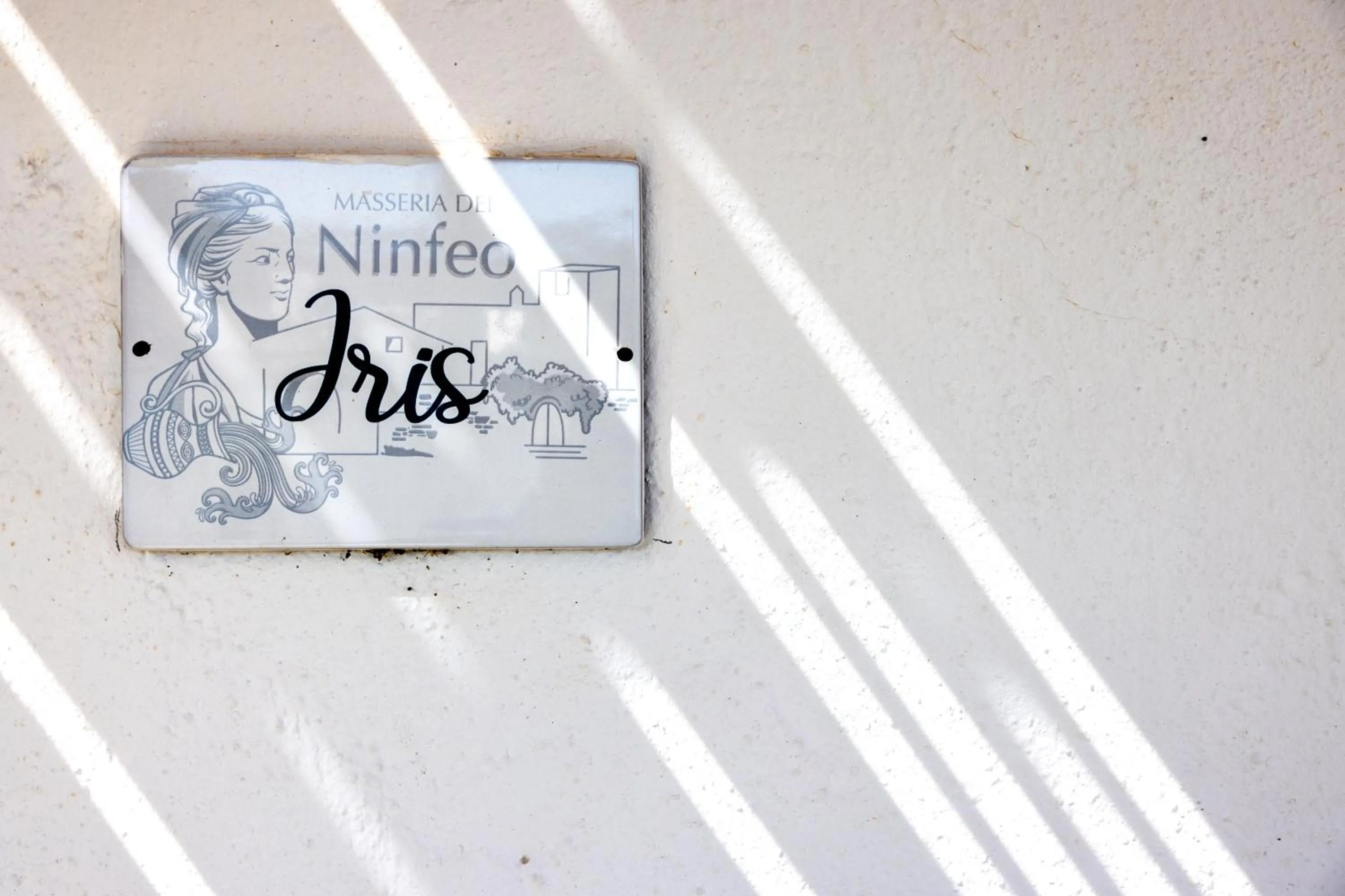 Decorative detail in Masseria del Ninfeo