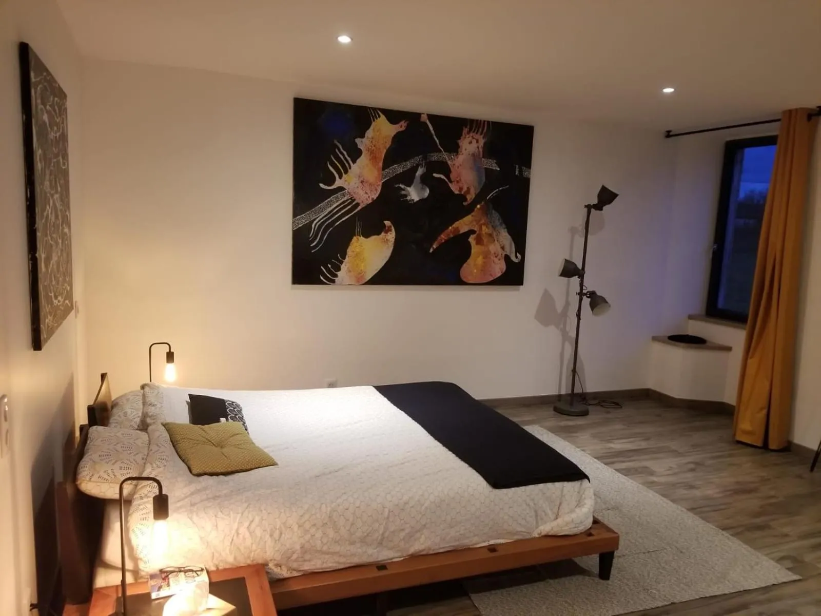 Bed in CHAMBRES D'HOTES MANDACHAINA