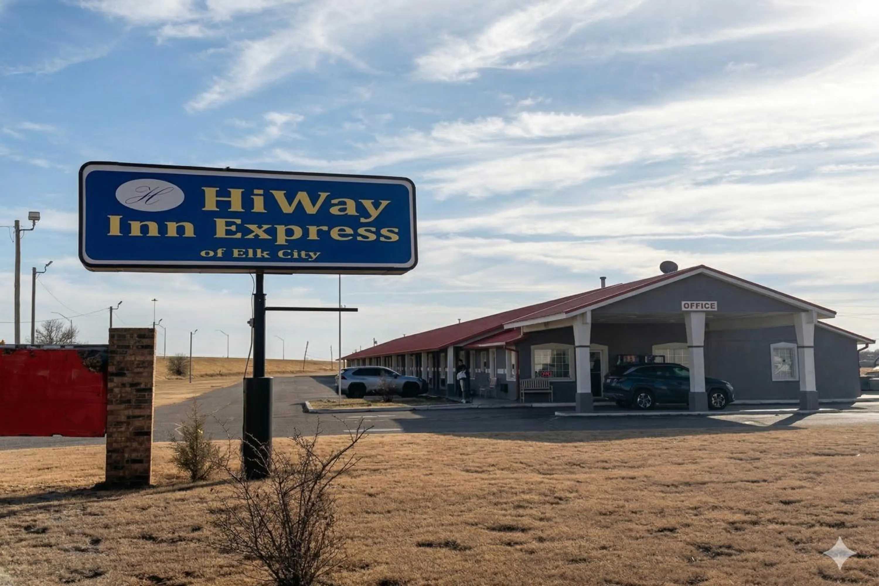 Facade/entrance in HiWay Inn Express Elk City Route 66