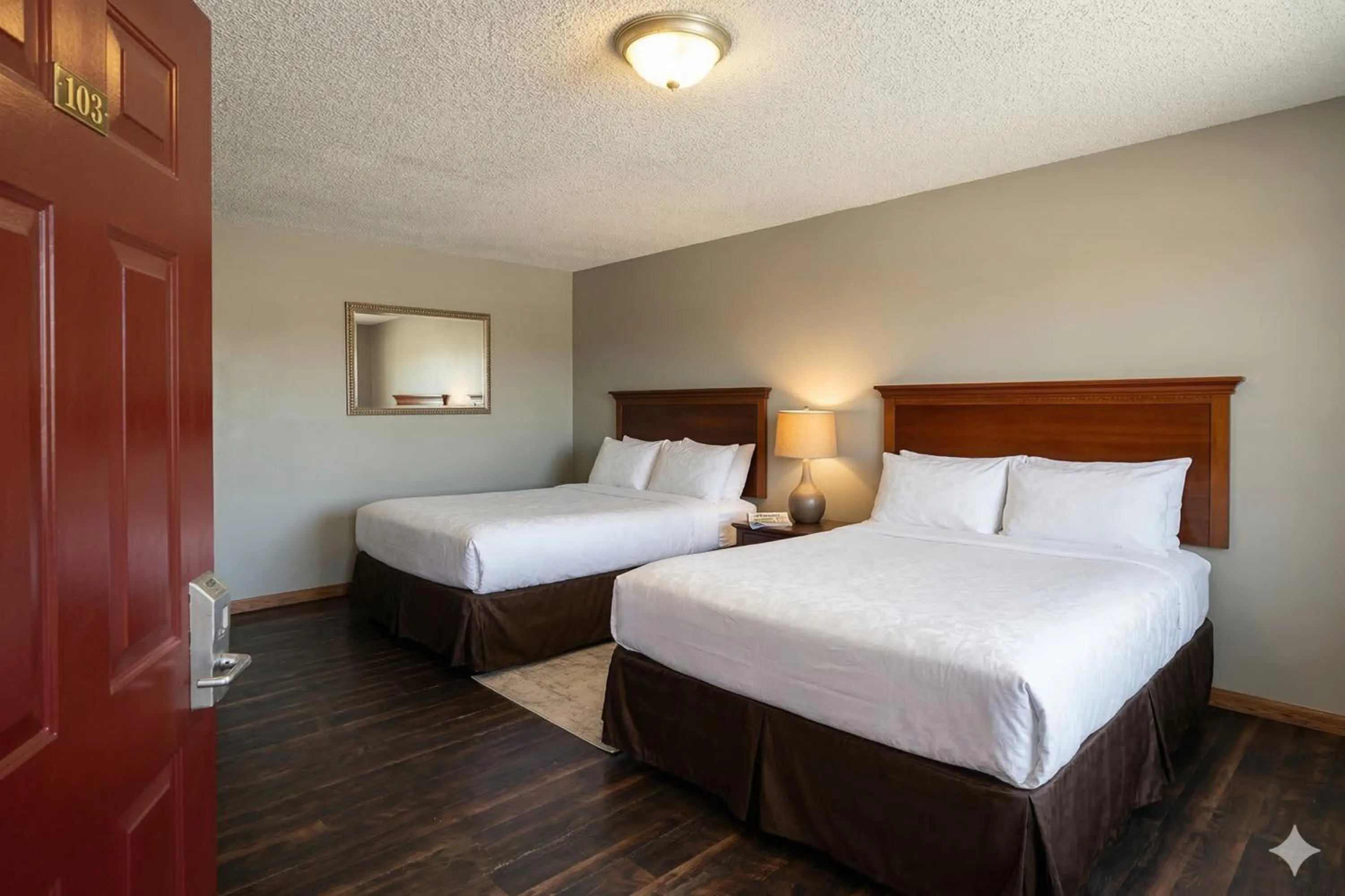 Bedroom, Bed in HiWay Inn Express Elk City Route 66