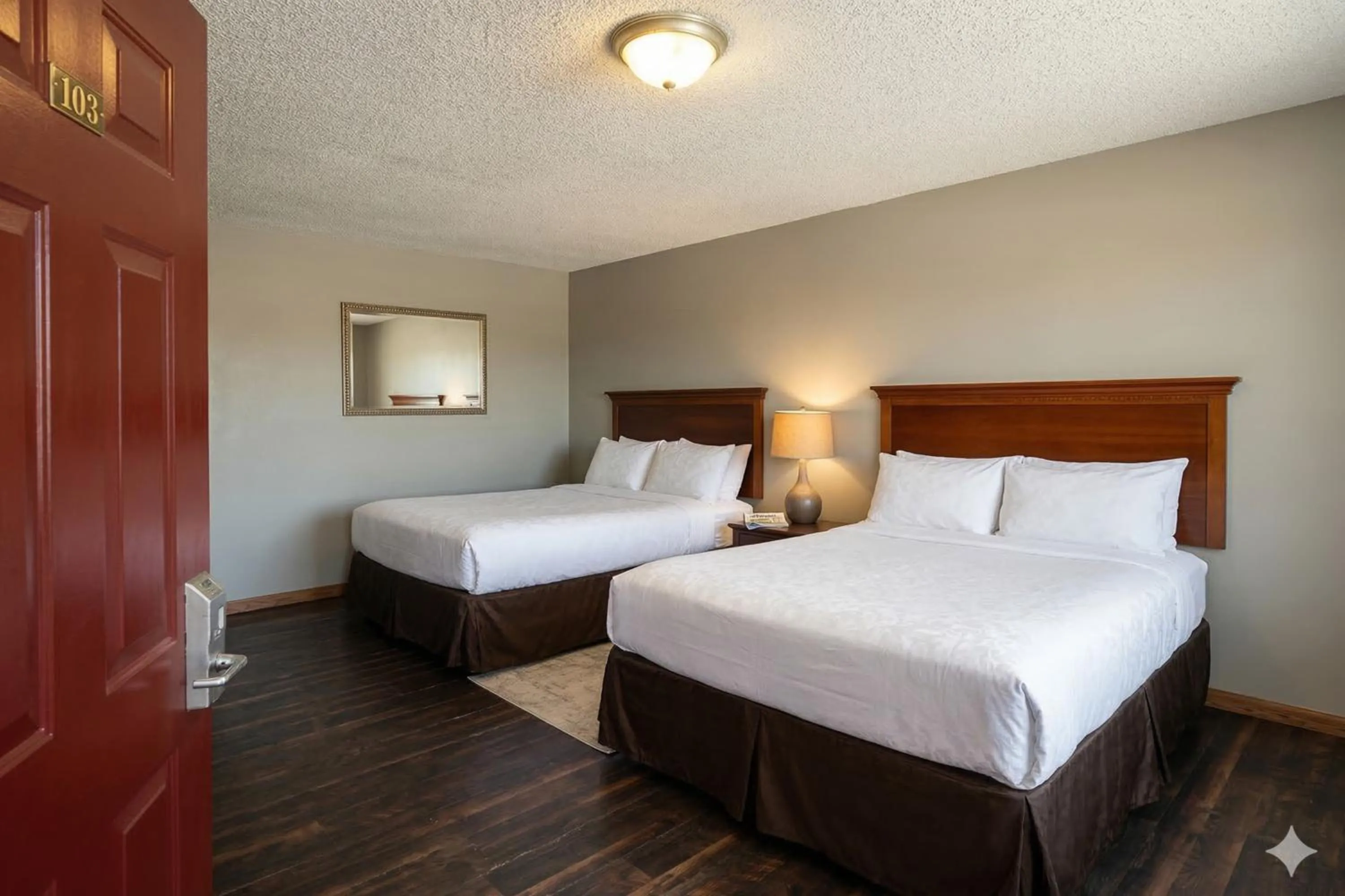 Bedroom, Bed in HiWay Inn Express Elk City Route 66