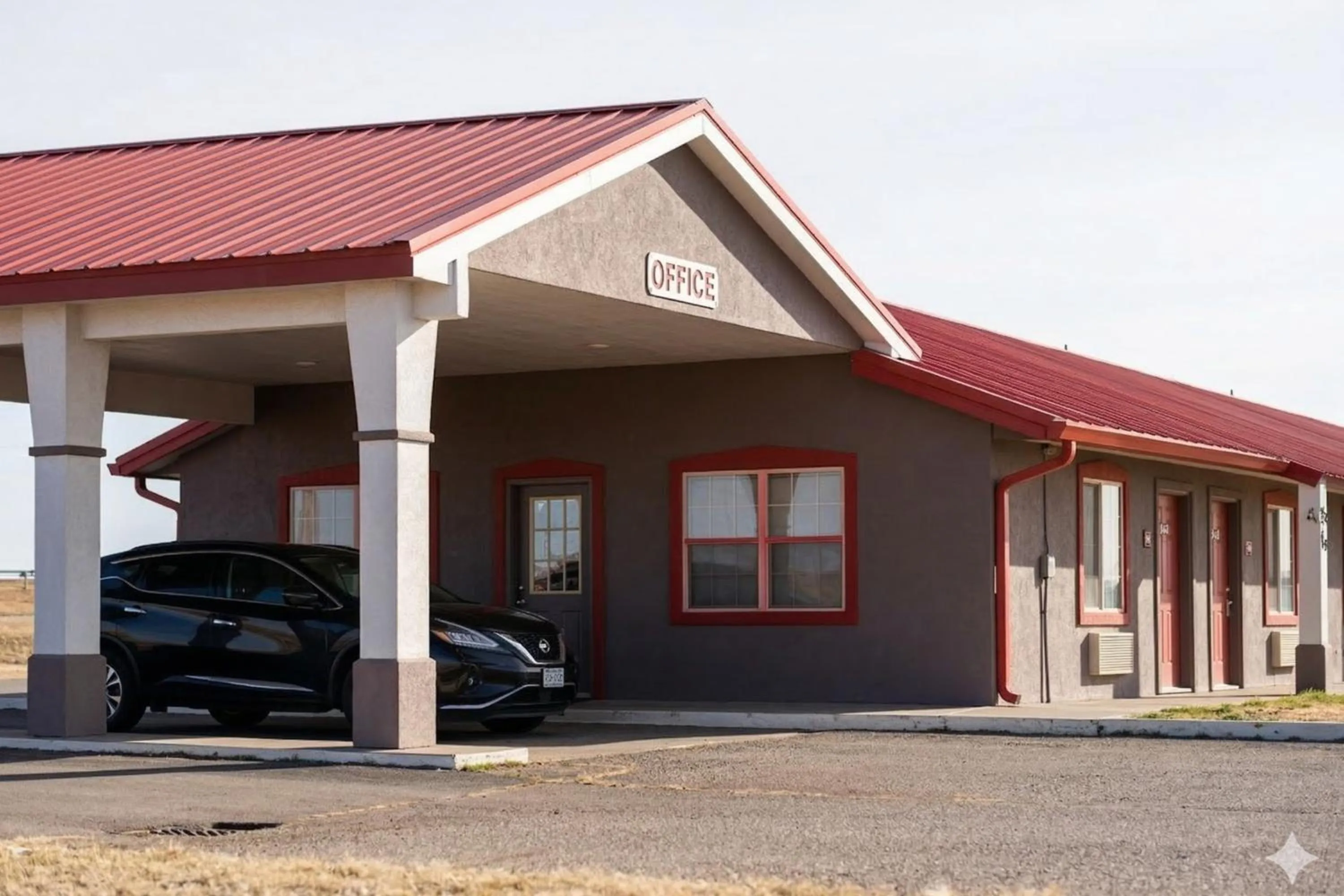 Parking in HiWay Inn Express Elk City Route 66