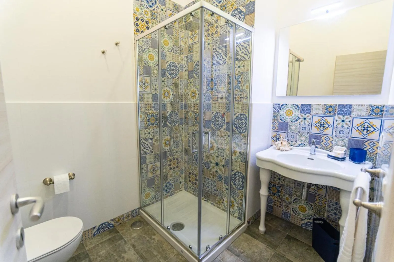 Bathroom in Biù b&b