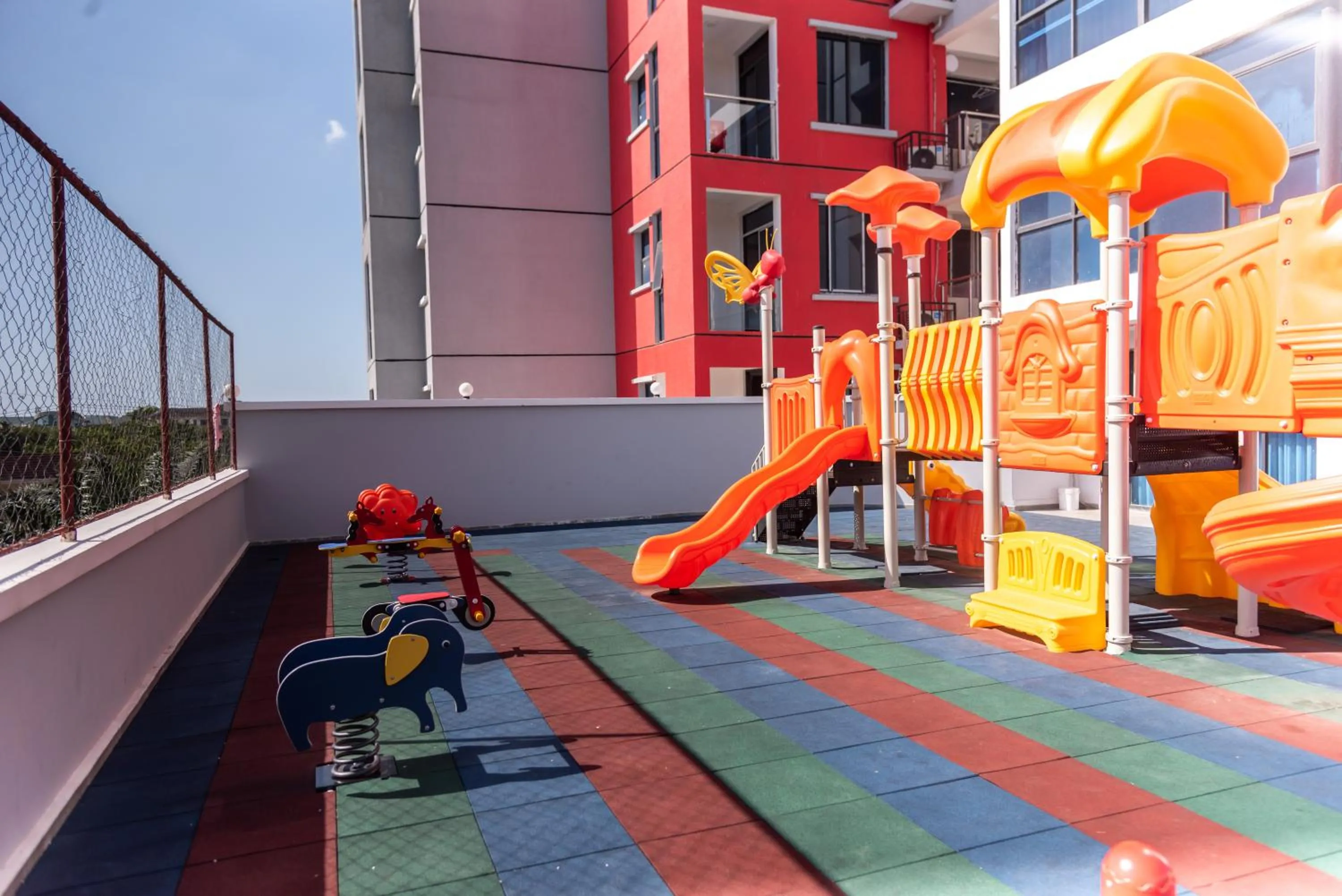 Children play ground in Pauraque Soho Hotel