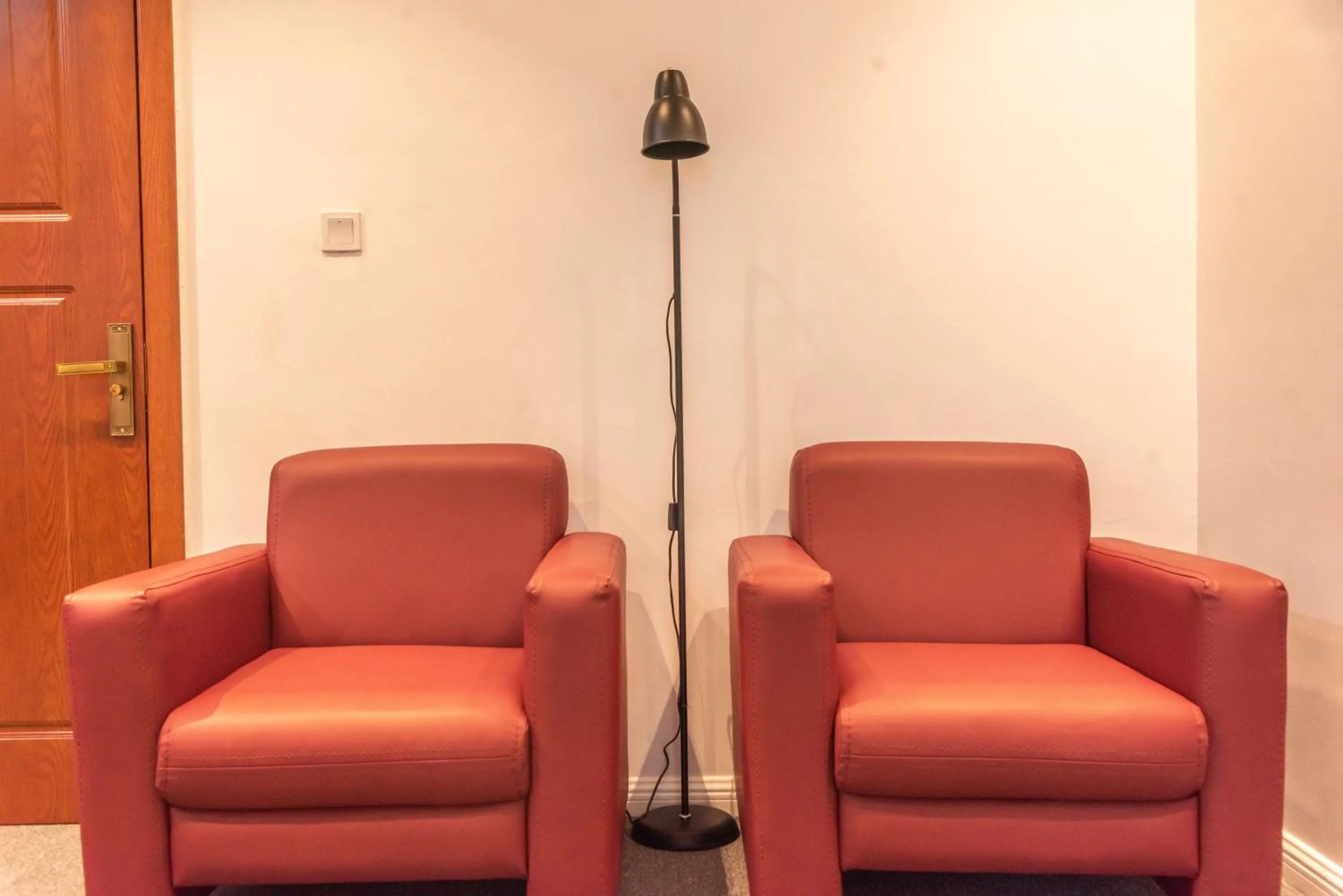 Seating area in Pauraque Soho Hotel