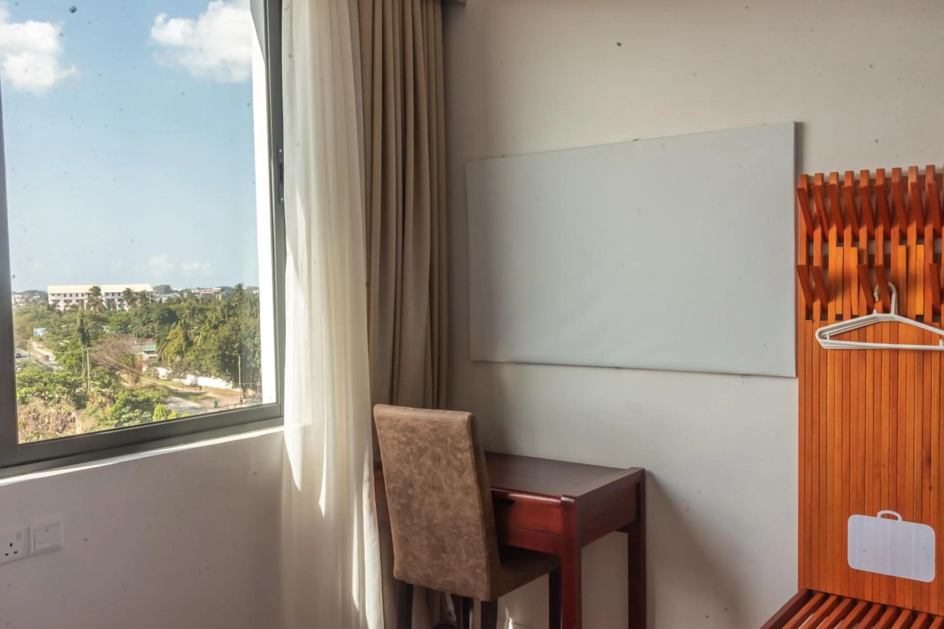 Seating area in Pauraque Soho Hotel