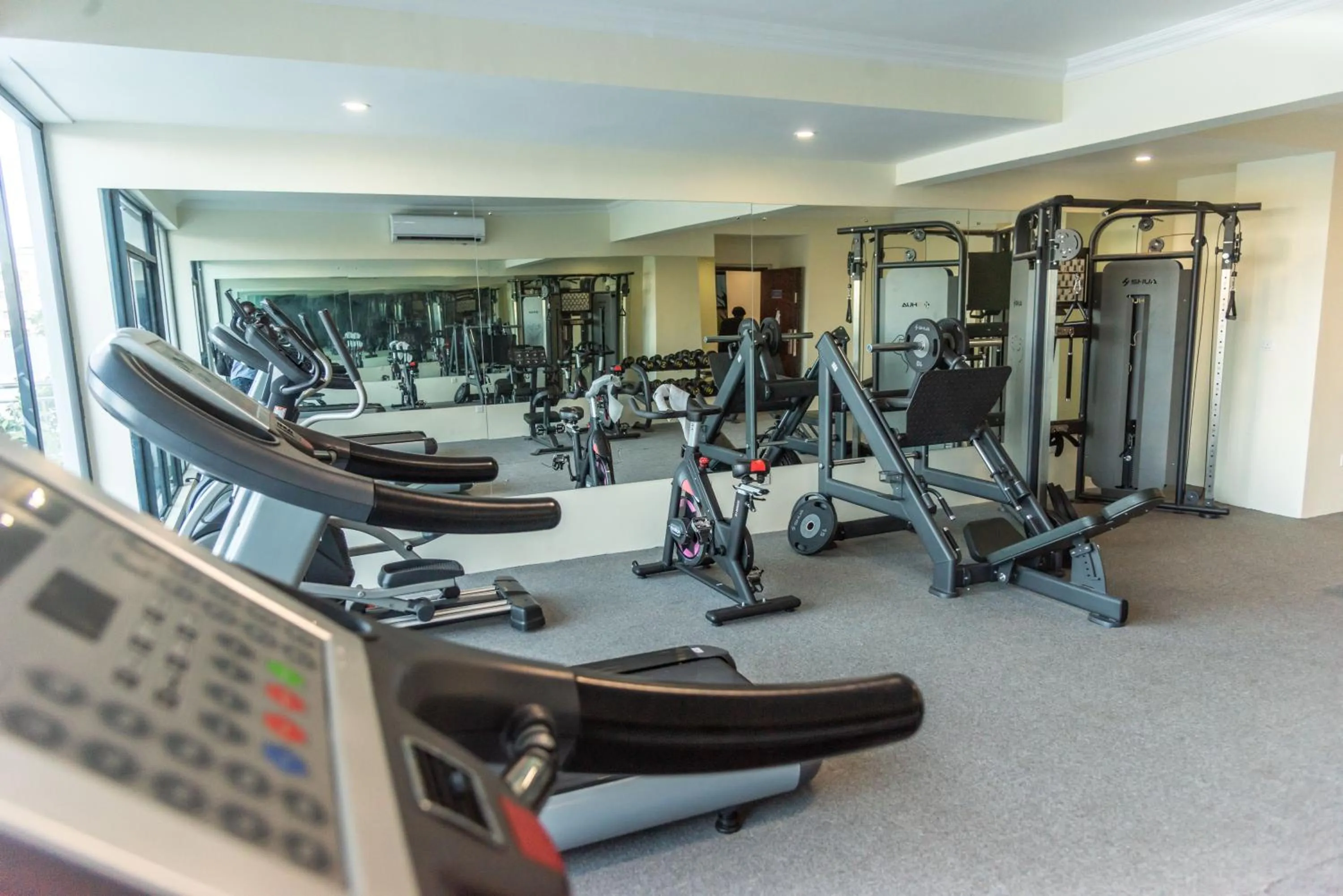 Fitness centre/facilities in Pauraque Soho Hotel