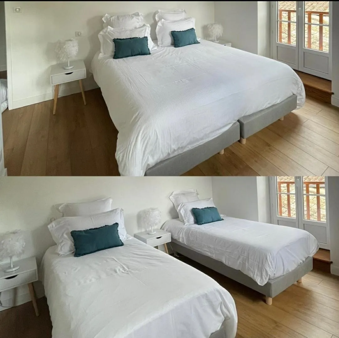 Bedroom, Bed in LE GITE DU CARGE D'ARLAY