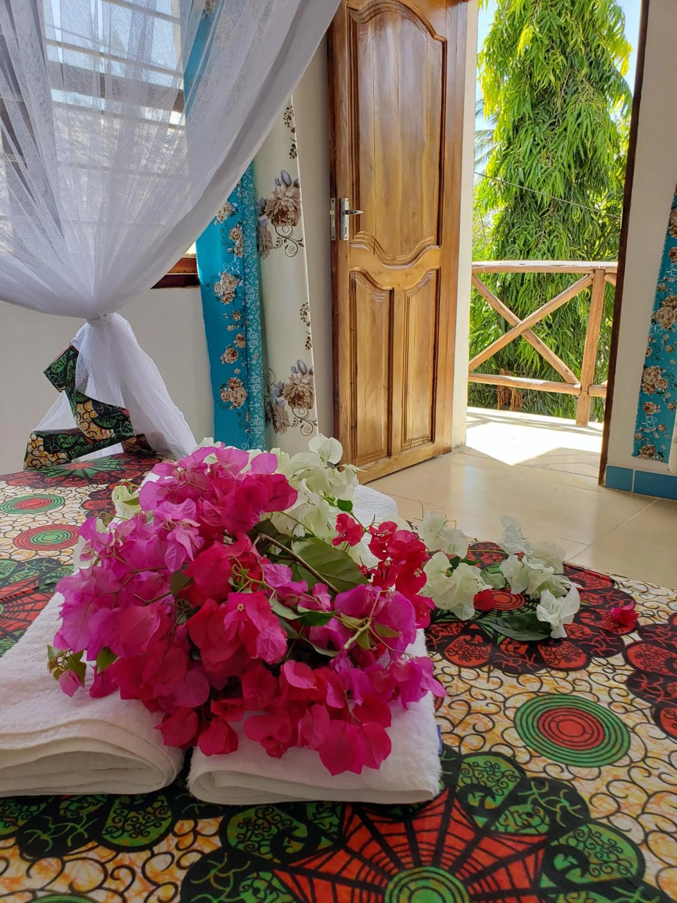Garden view in Khadija Kiwengwa Apartment
