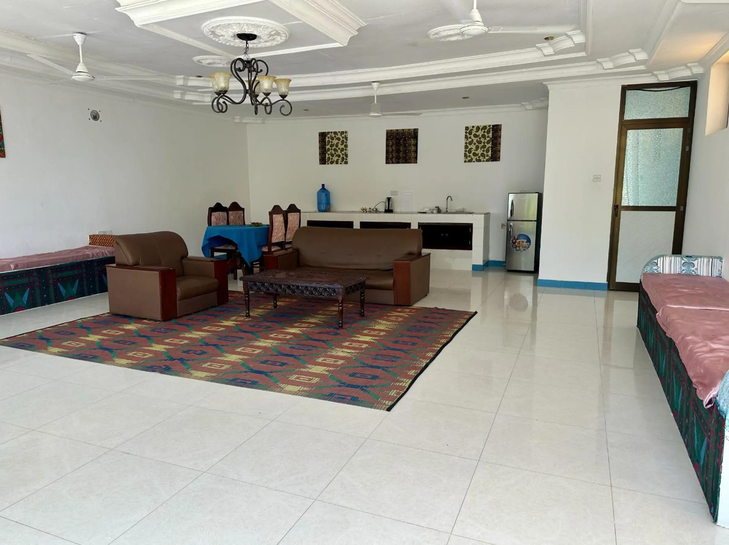 Seating area in Khadija Kiwengwa Apartment