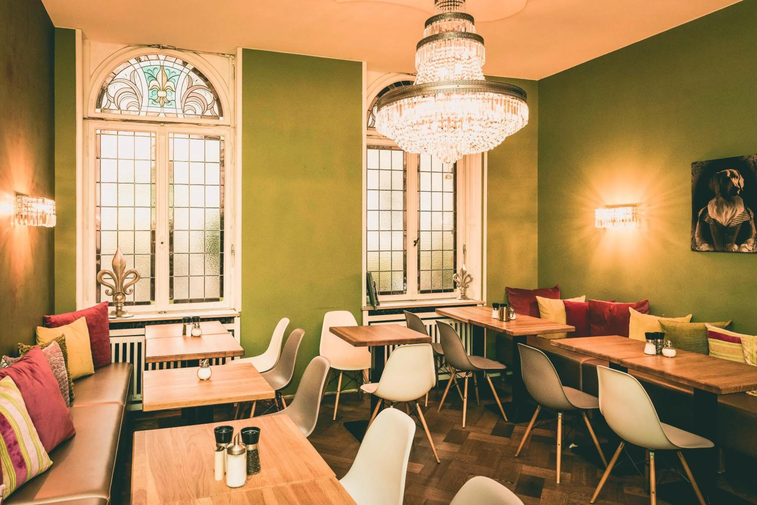 Seating area in Hotel Villa Klemm - Wiesbaden City