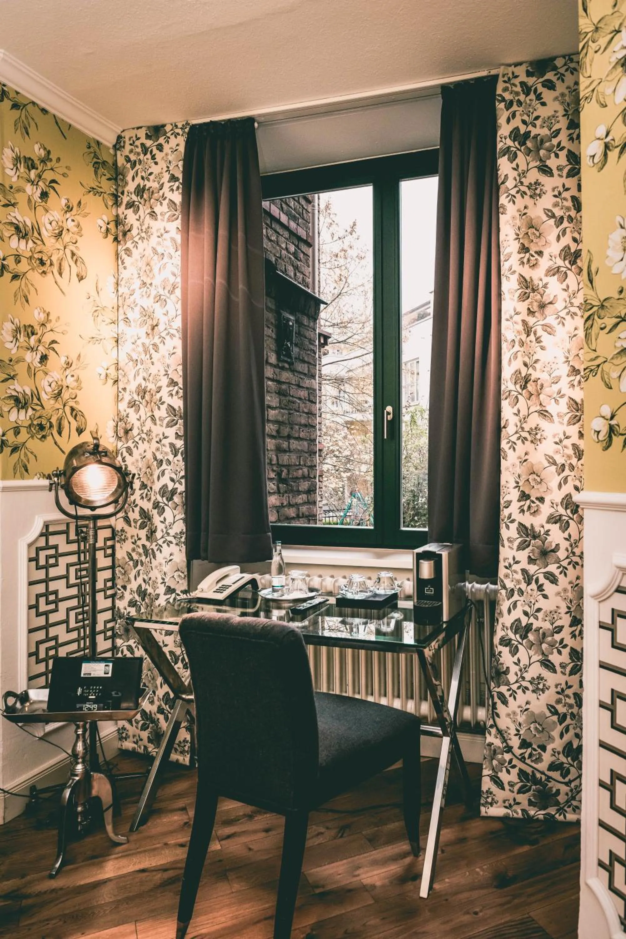 Decorative detail in Hotel Villa Klemm - Wiesbaden City