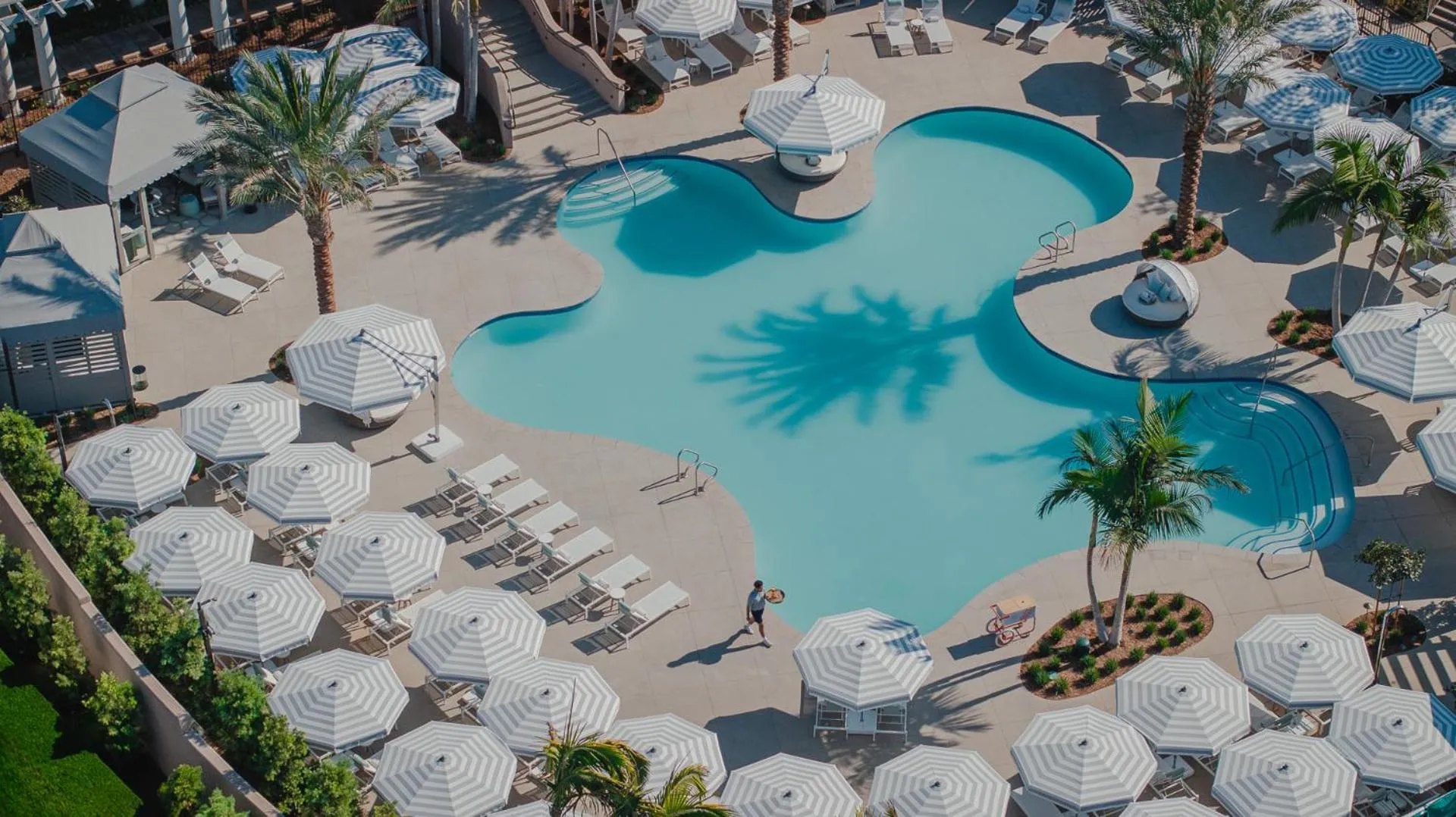 Swimming pool in The Langham Huntington, Pasadena