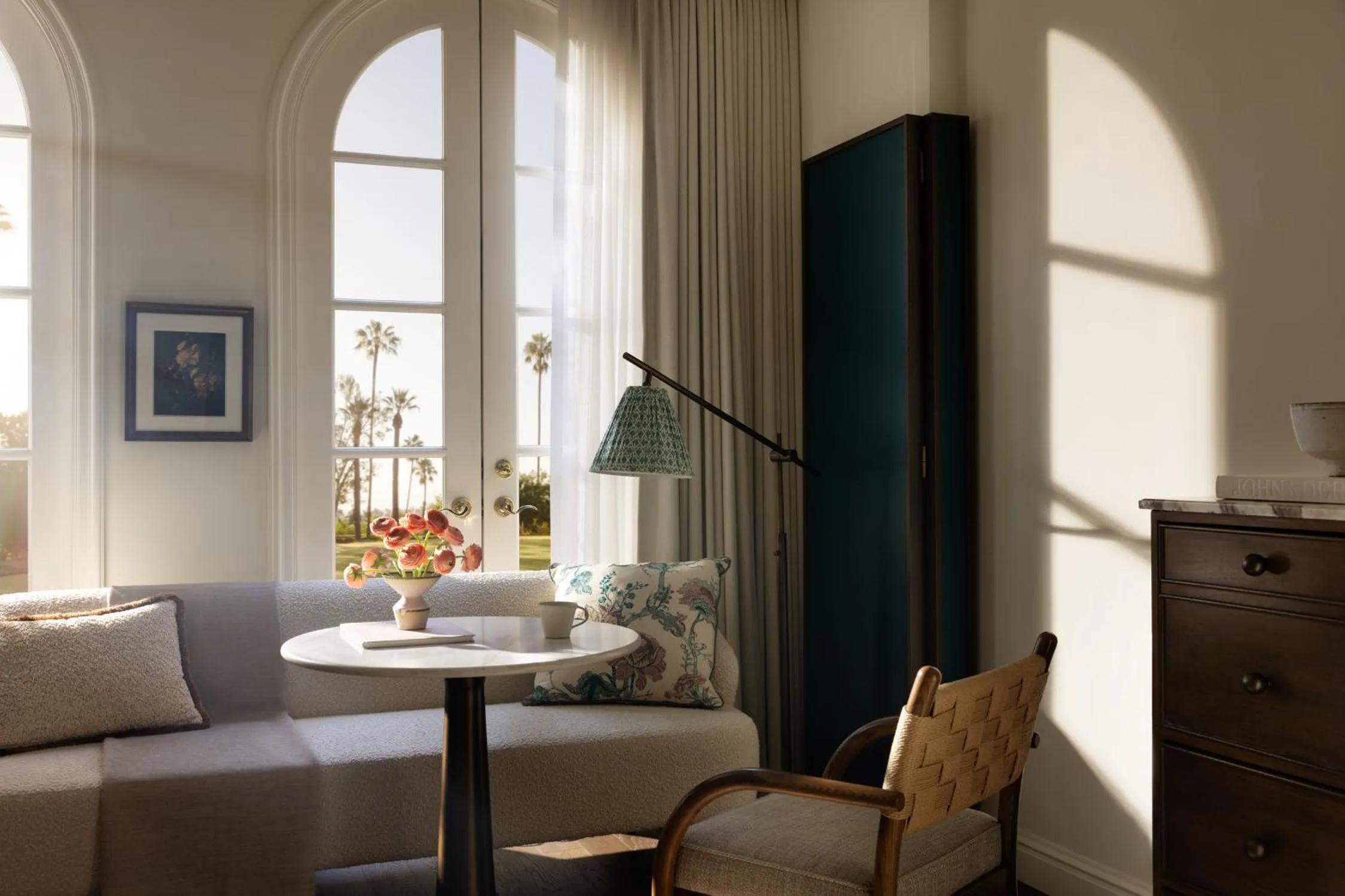 Seating area in The Langham Huntington, Pasadena