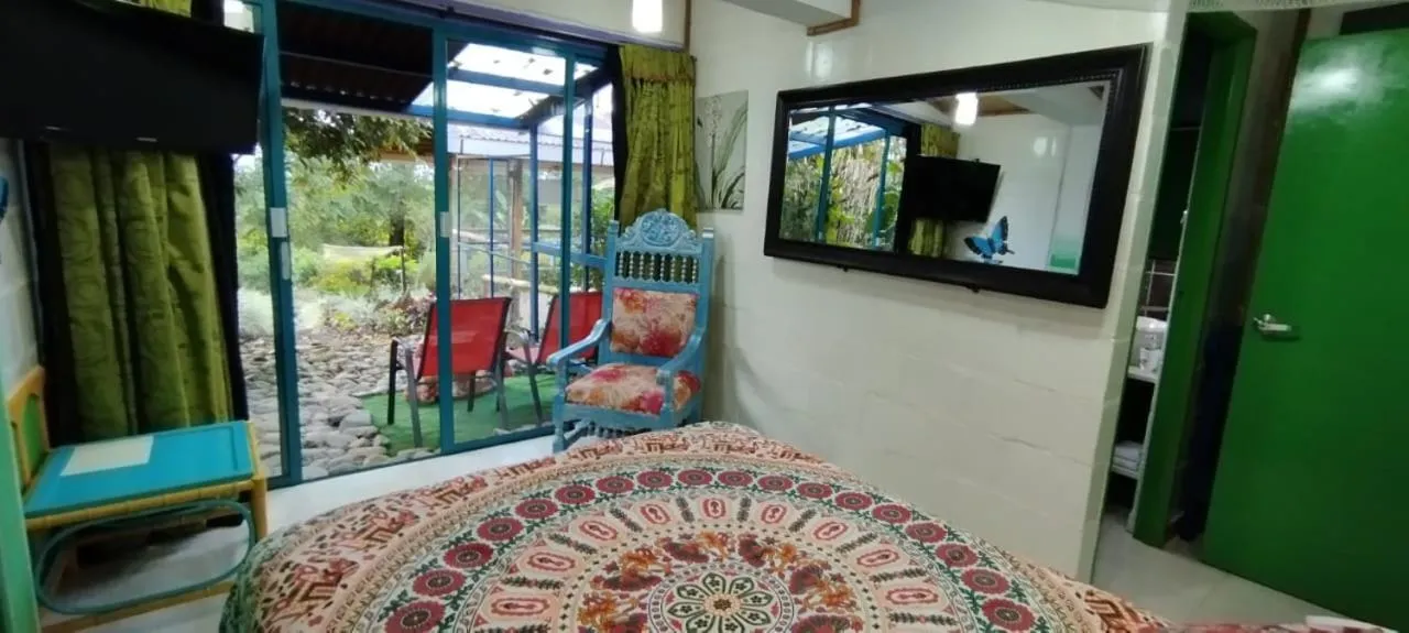 Bedroom, Bed in Finca San Miguel Filandia