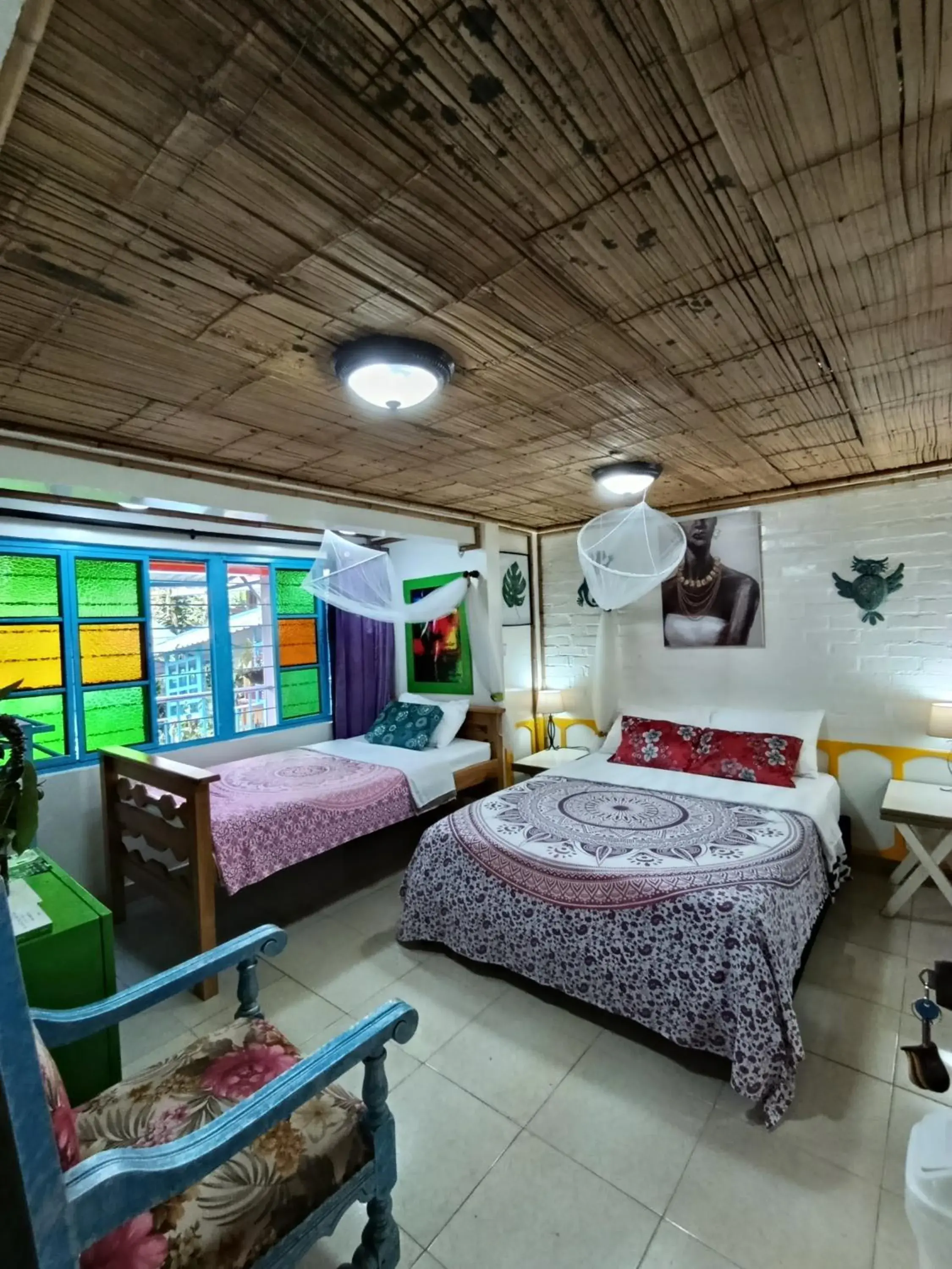 Triple Room - Disability Access in Finca San Miguel Filandia Triple Room - Disability Access in Finca San Miguel Filandia