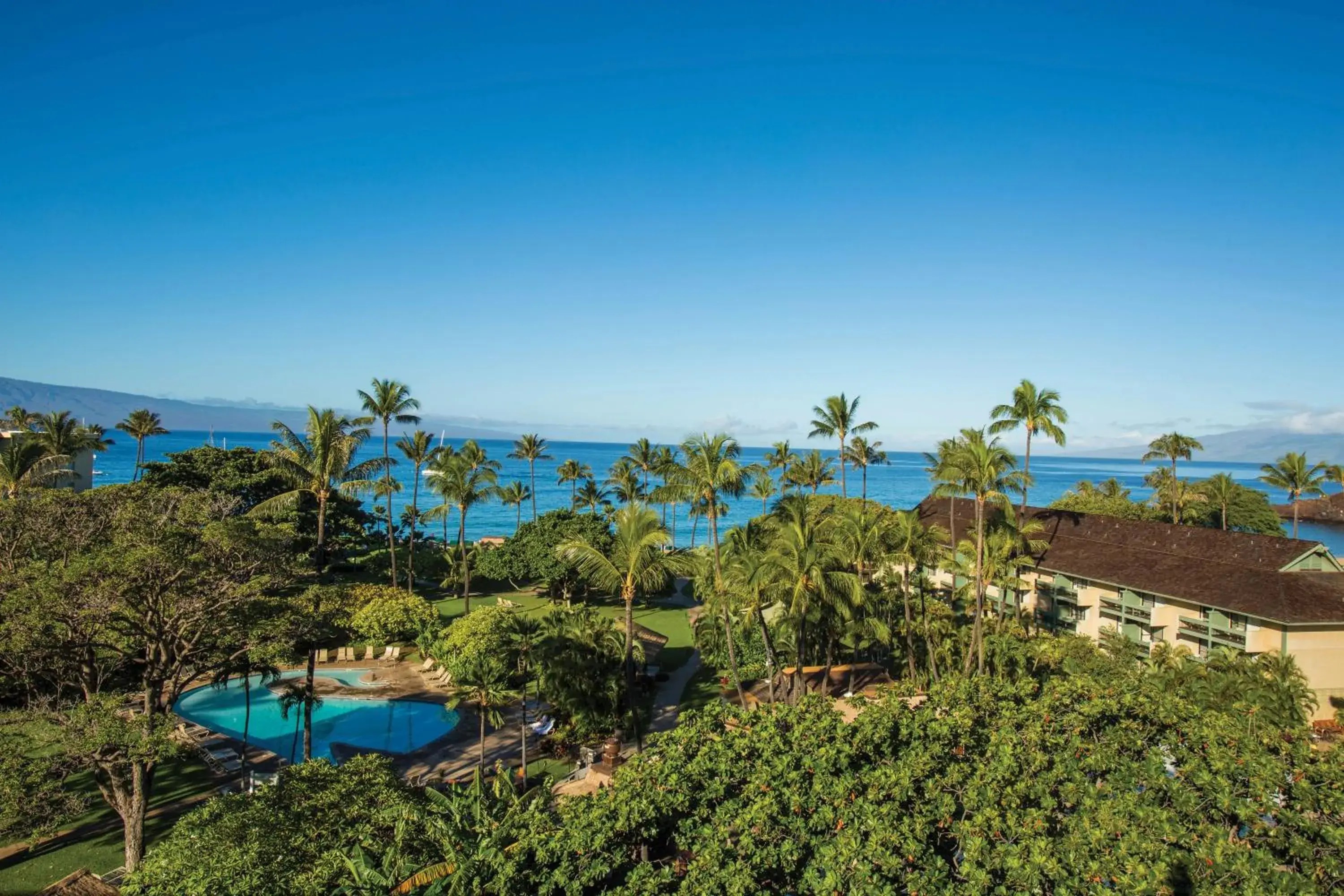 Garden view in OUTRIGGER Kāʻanapali Beach Resort Garden view in OUTRIGGER Kāʻanapali Beach Resort
