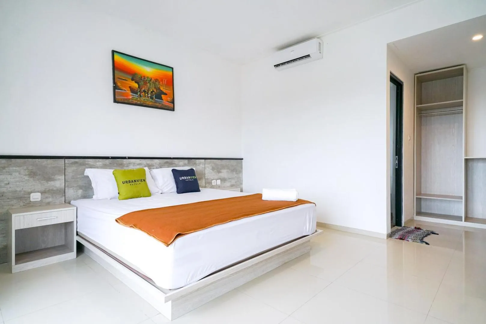 Bedroom, Bed in Urbanview Pecatu Residence Bali by RedDoorz