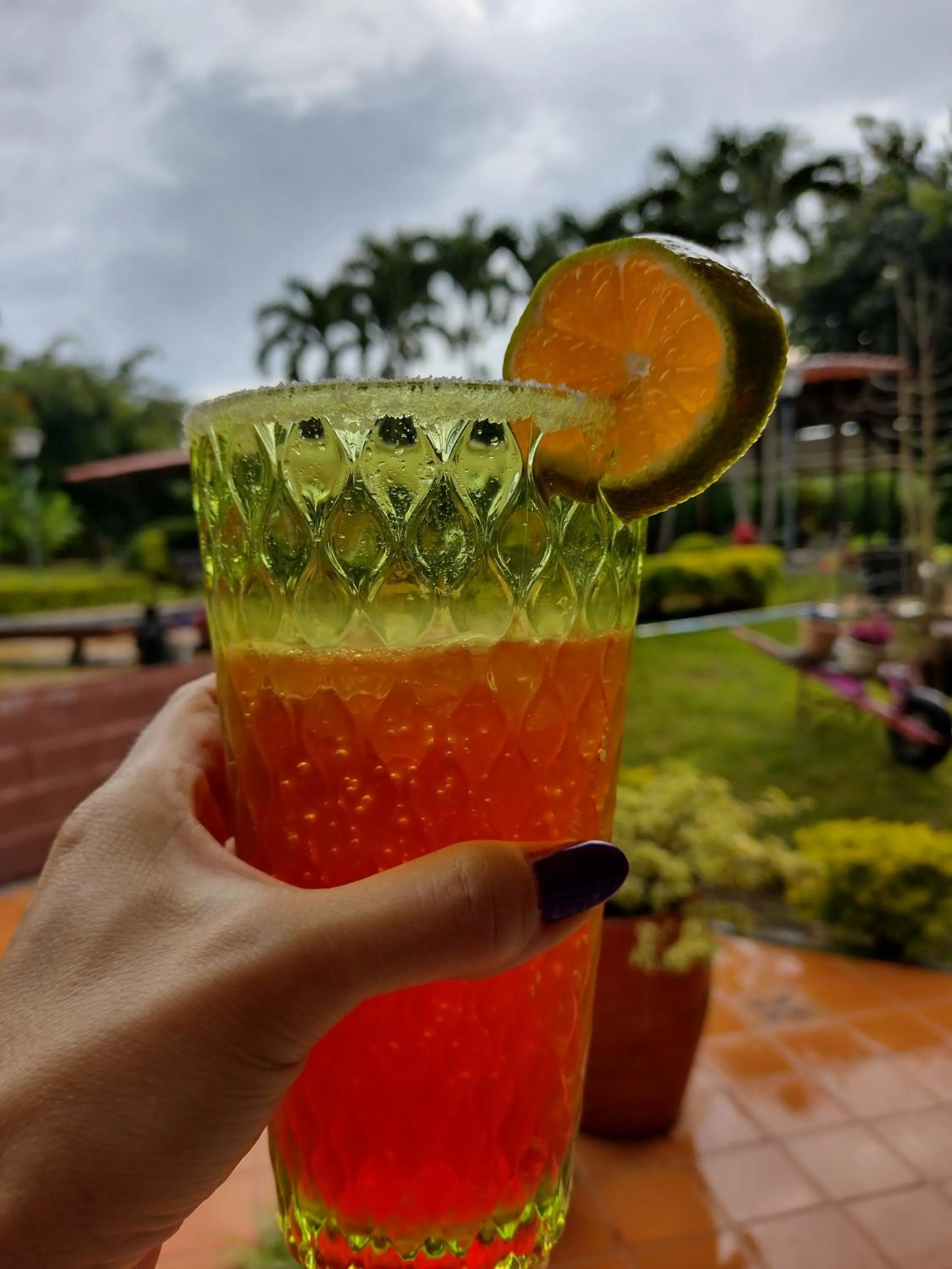 Food and drinks in Villa Juana Hotel