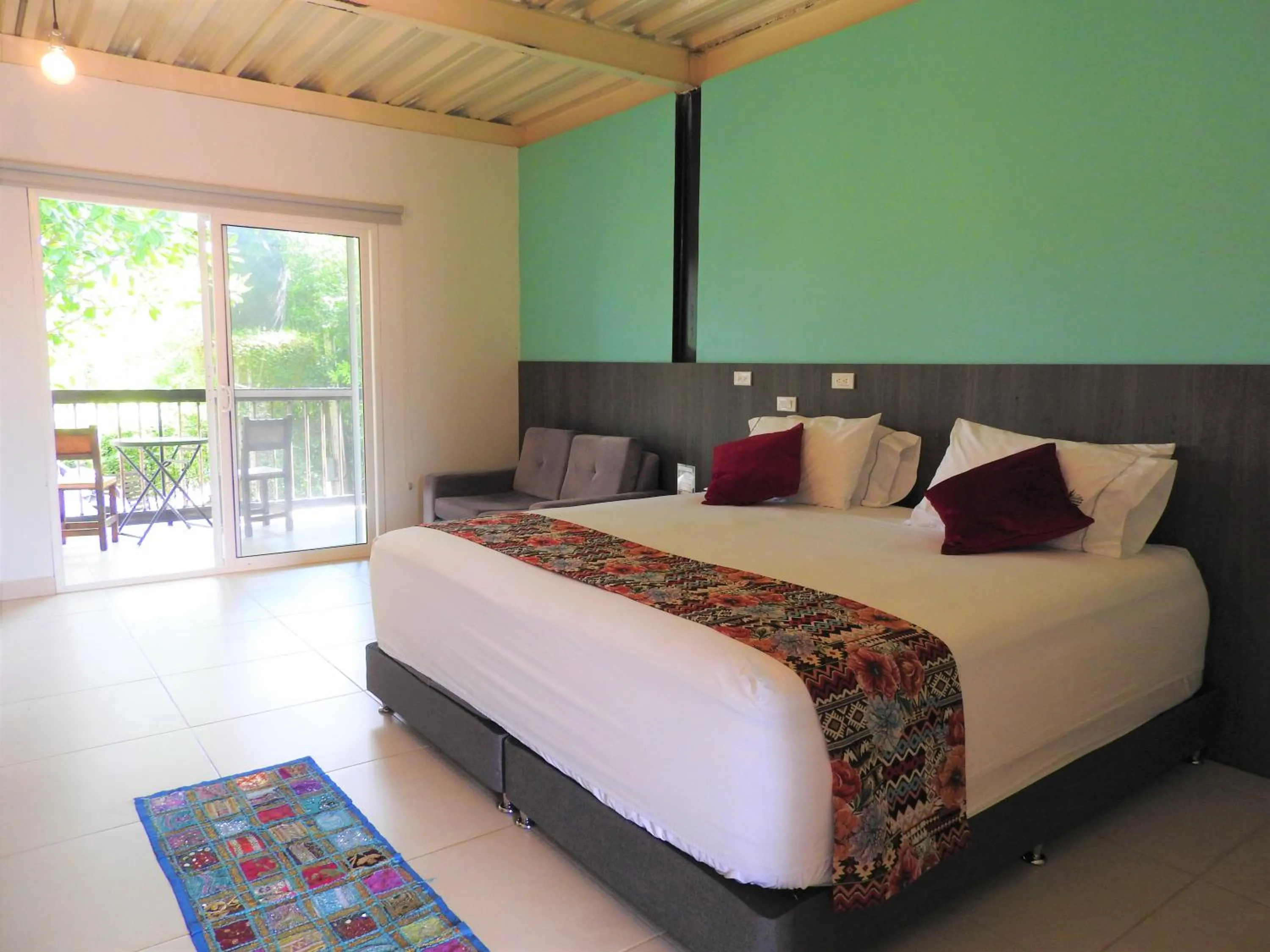 Bed in Villa Juana Hotel