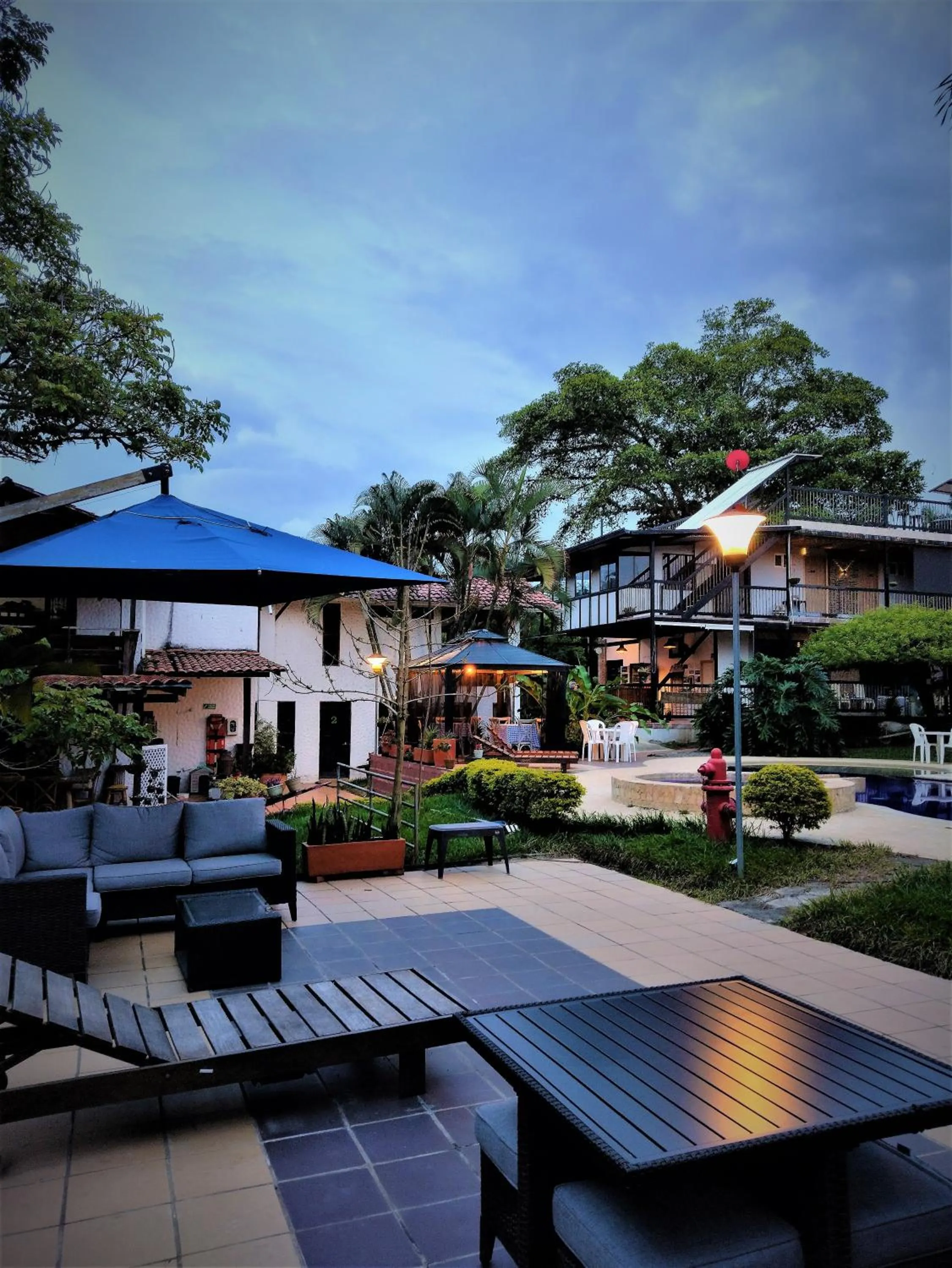 Patio in Villa Juana Hotel
