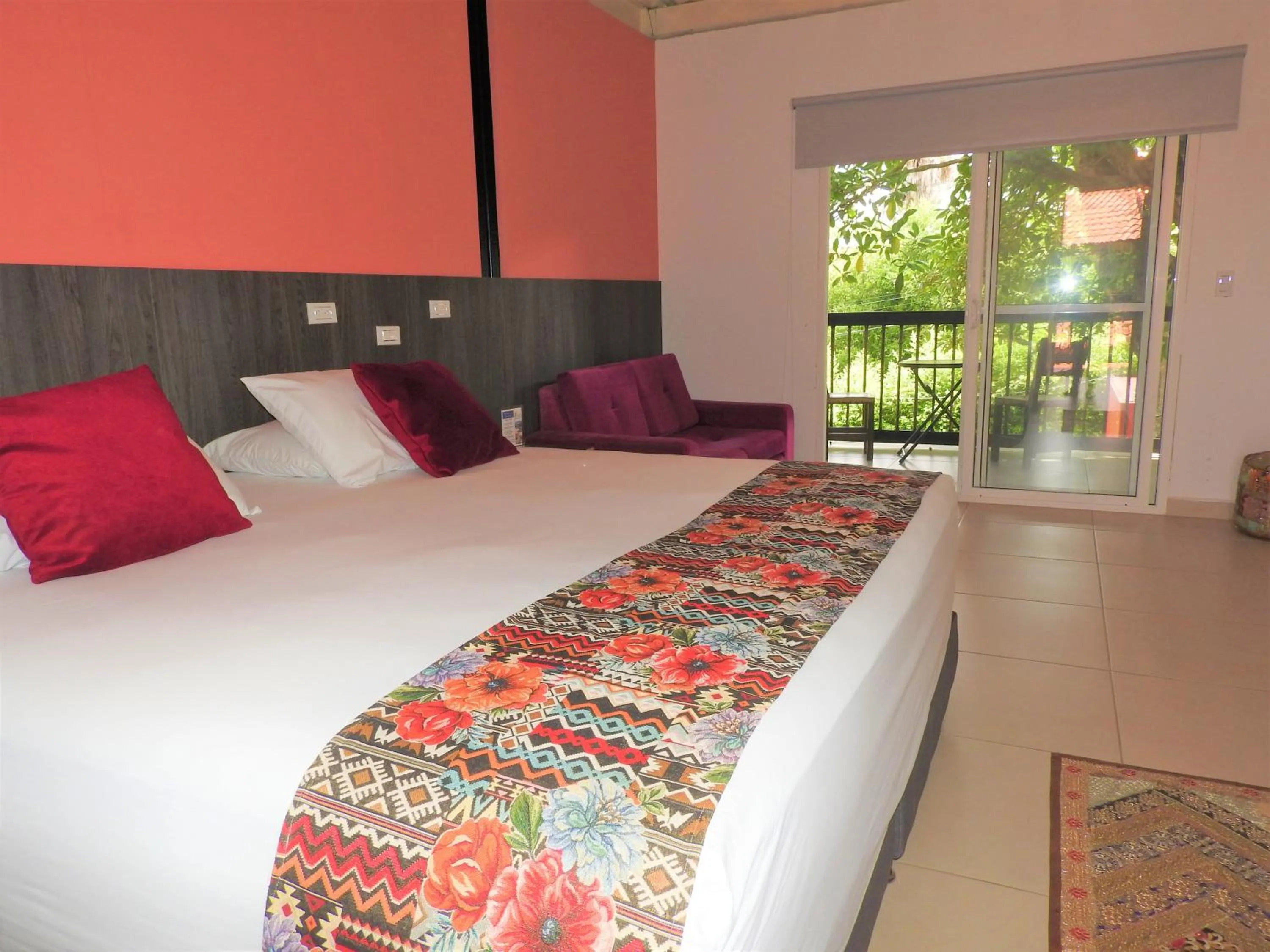 Bed in Villa Juana Hotel
