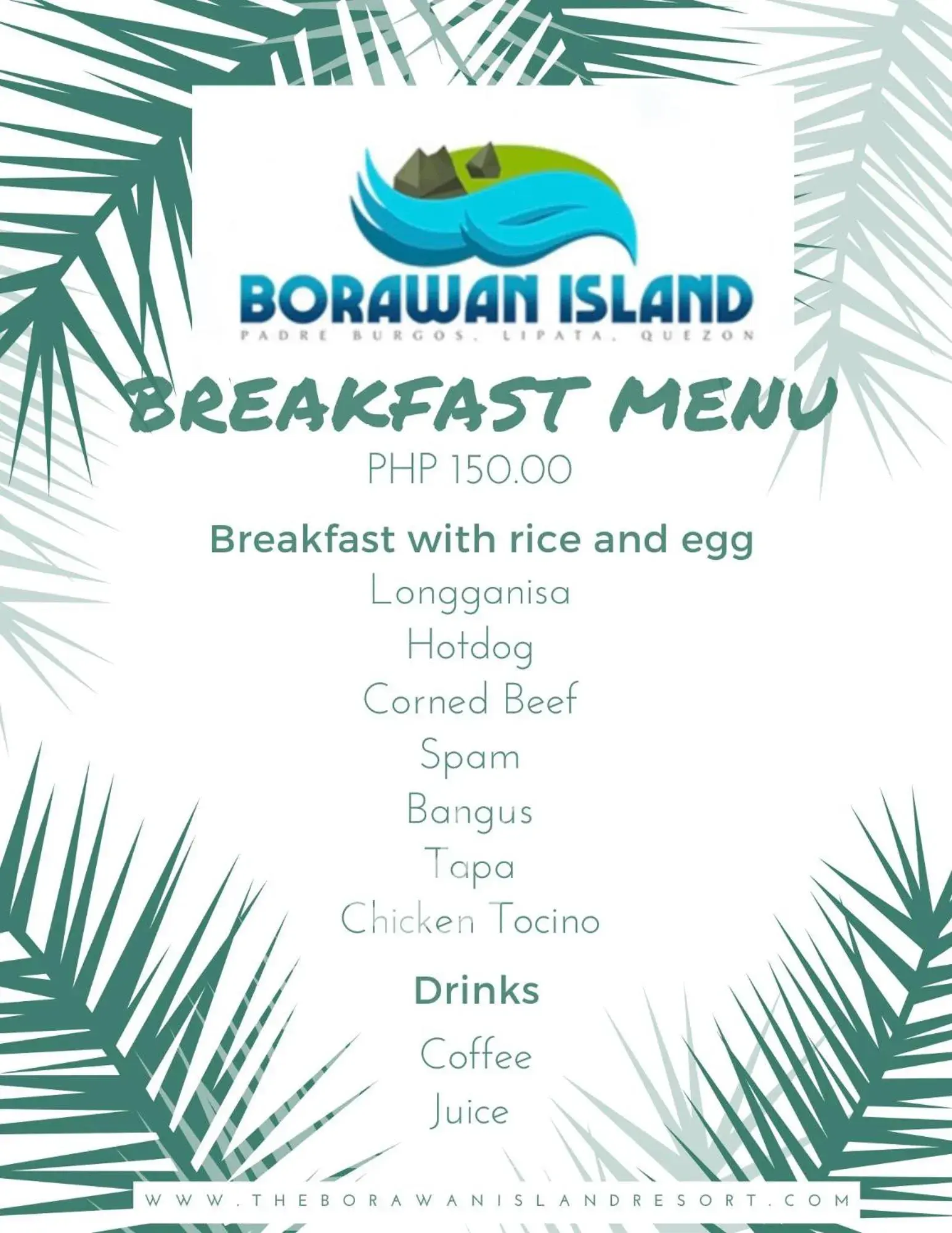 Breakfast in Borawan Island Resort by Cocotel Breakfast in Borawan Island Resort by Cocotel