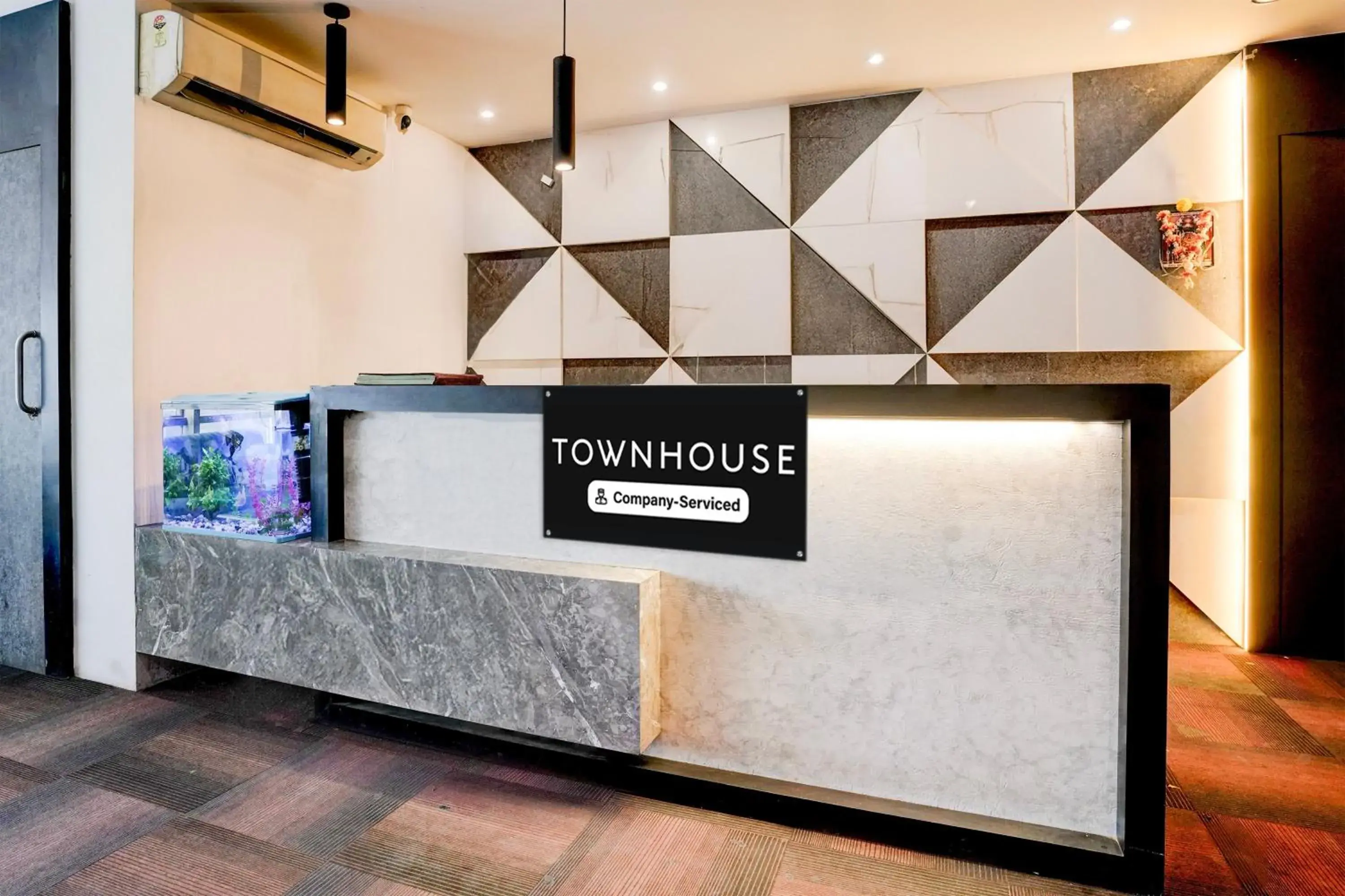 Lobby or reception in Super Townhouse PBG Mall Vashi Lobby or reception in Super Townhouse PBG Mall Vashi