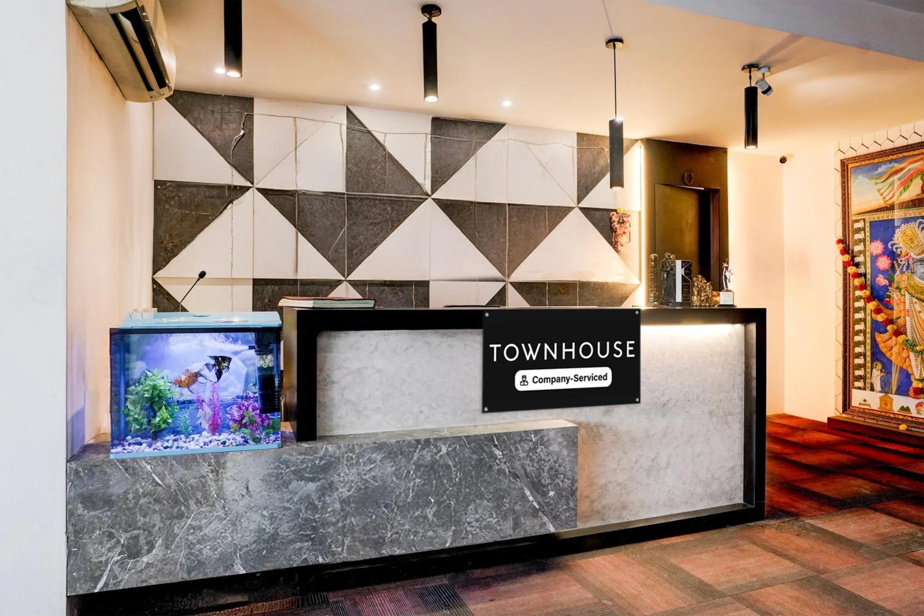 Lobby or reception in Super Townhouse PBG Mall Vashi