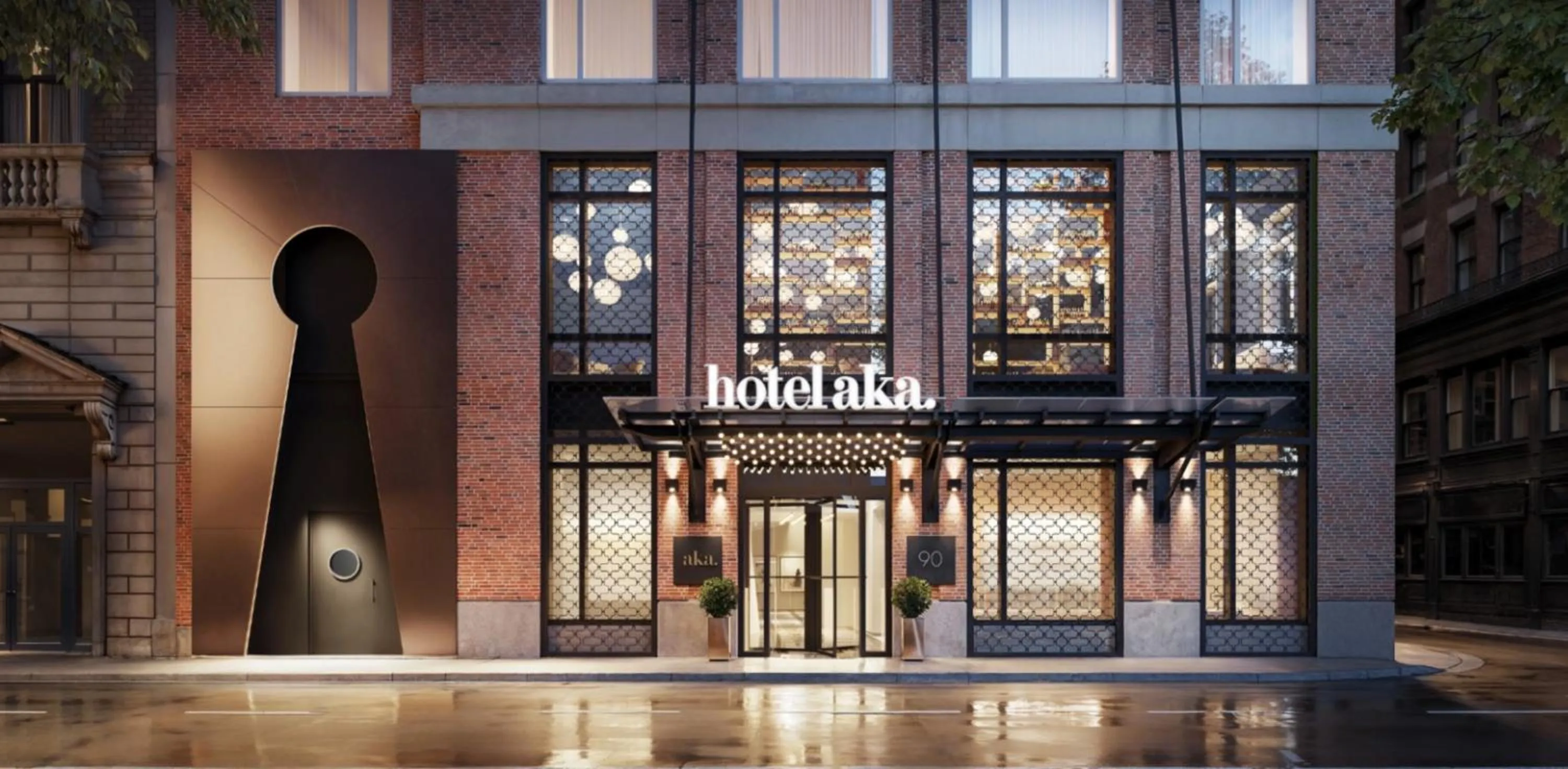 Property building in Hotel AKA Boston Common