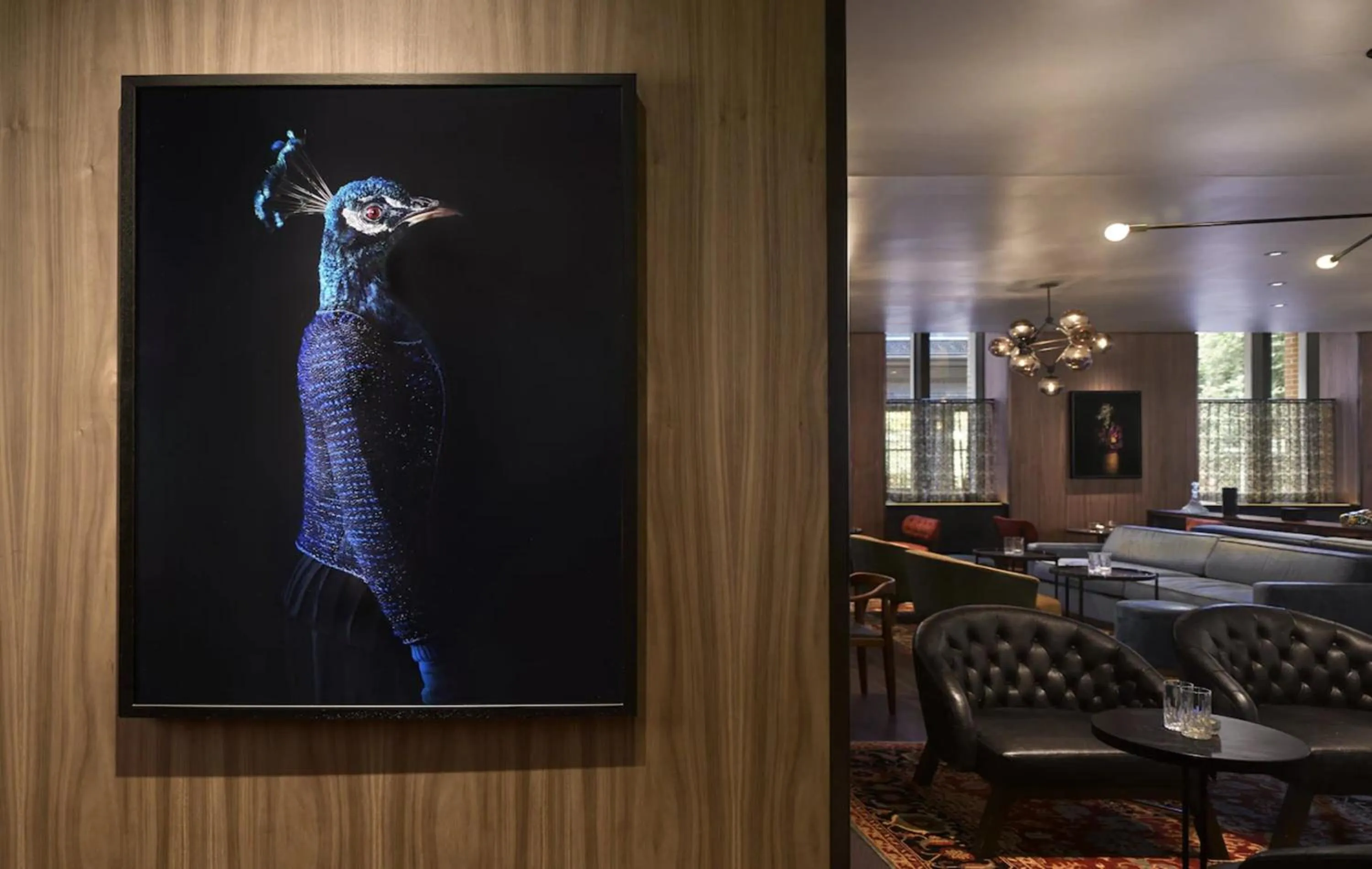 Decorative detail in Hotel AKA Boston Common