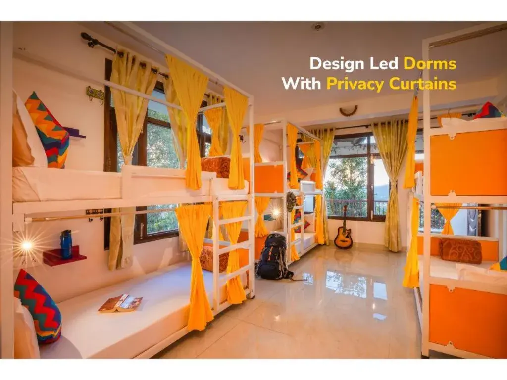 Bed in goSTOPS Mukteshwar Bed in goSTOPS Mukteshwar