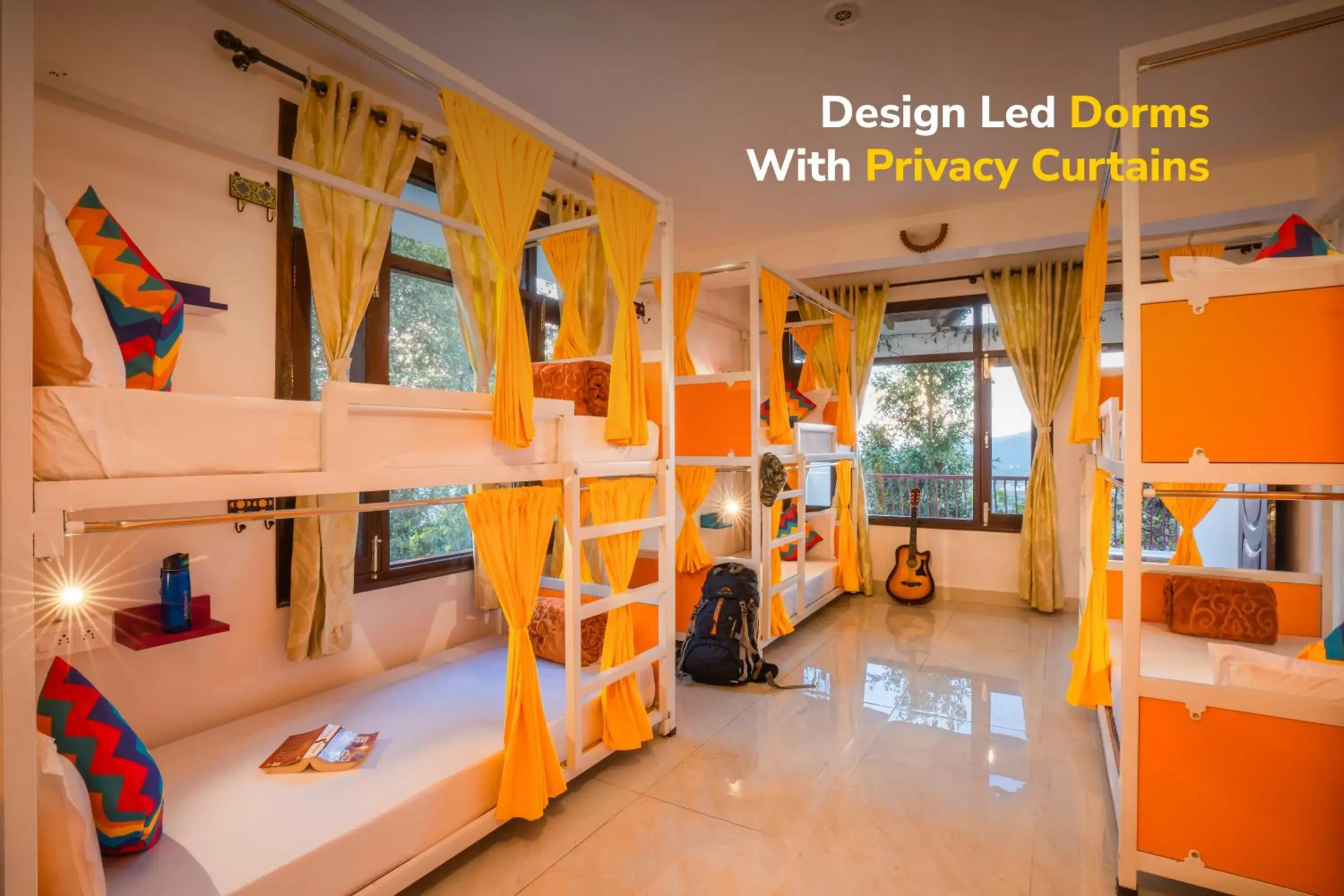 bunk bed, Bed in goSTOPS Mukteshwar - Private Rooms and Dorms bunk bed, Bed in goSTOPS Mukteshwar - Private Rooms and Dorms