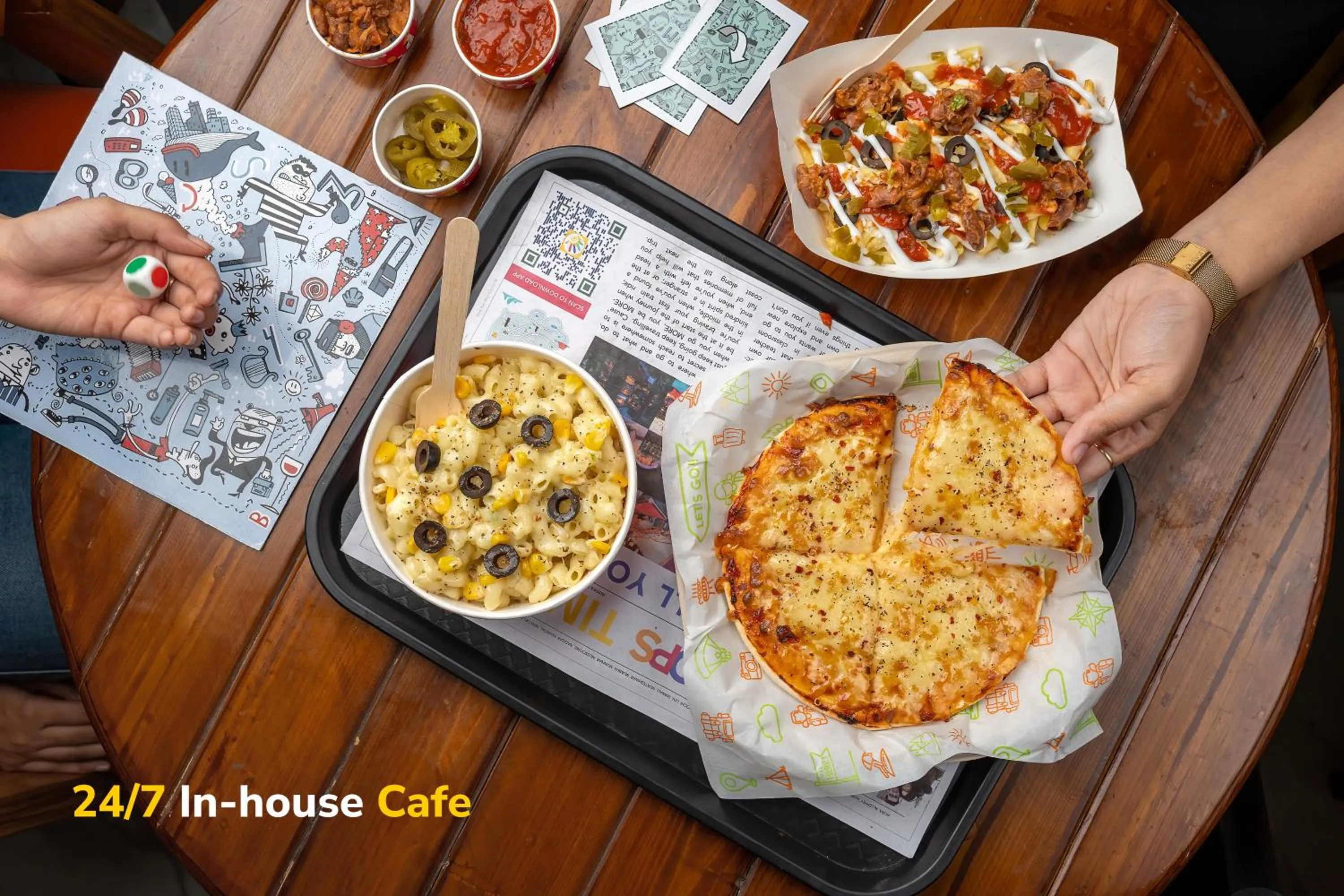 Food in goSTOPS Mukteshwar - Private Rooms and Dorms