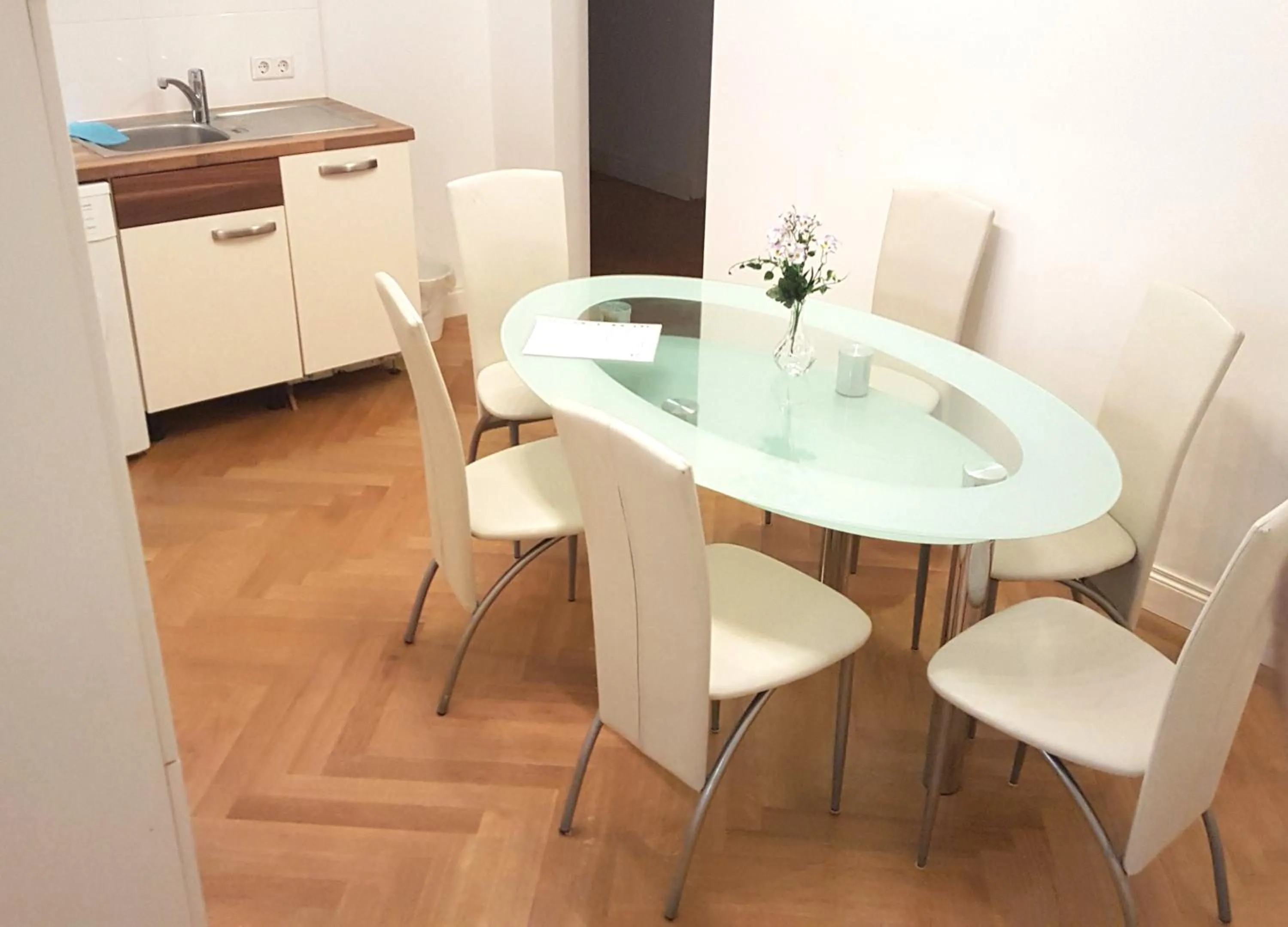 Kitchen or kitchenette in Sobieski Stefansdom Apartments