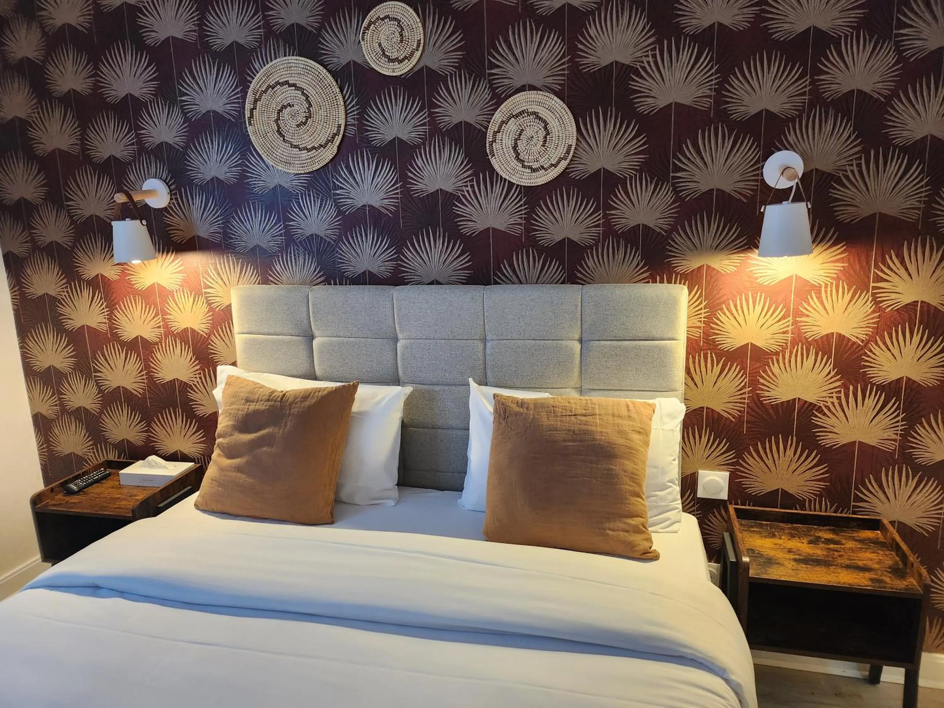 Bedroom, Bed in Auberge la musardière